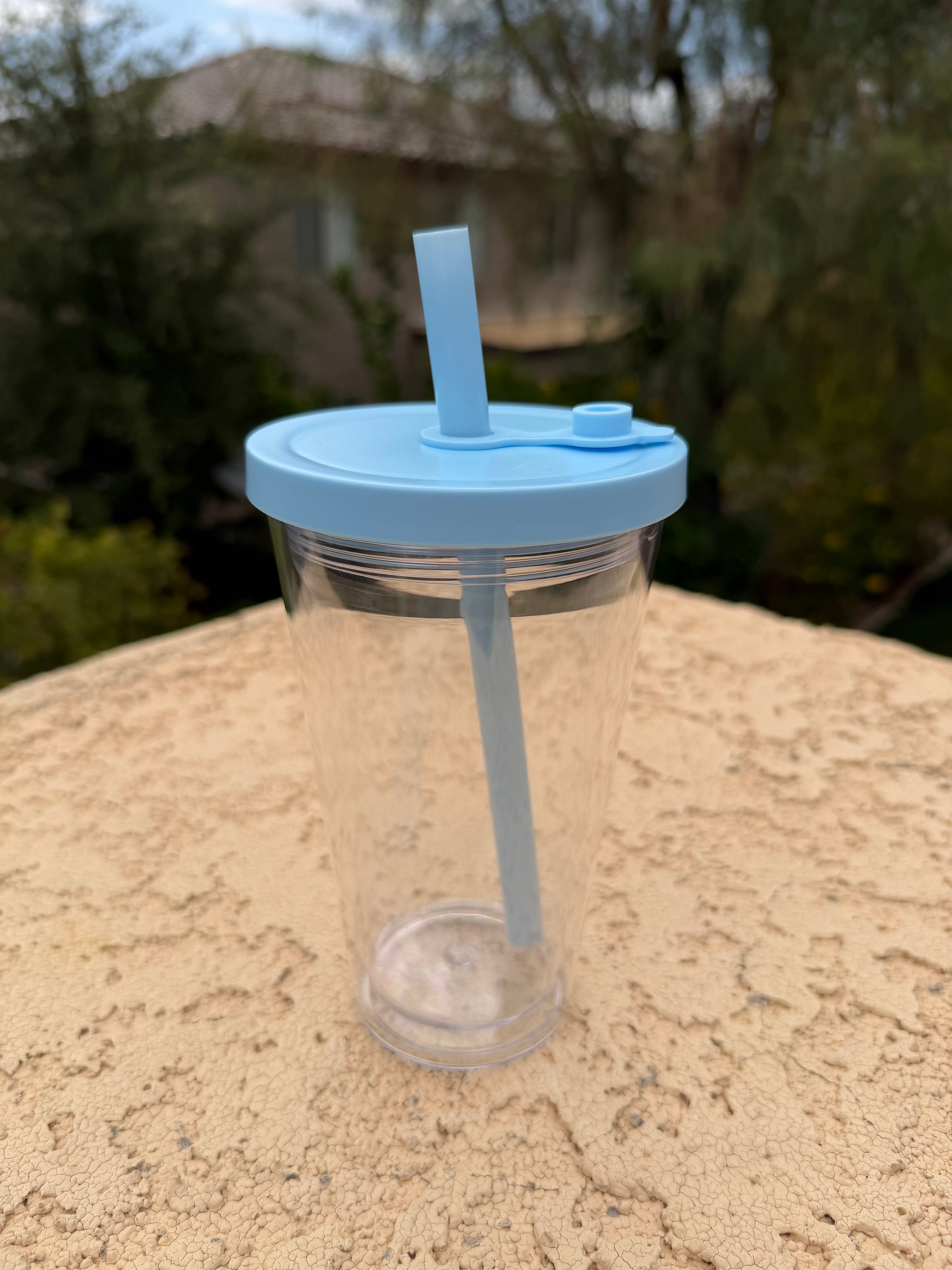 16oz Boba Straw Tumbler
