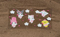 #108C Hello Kitty and Friends