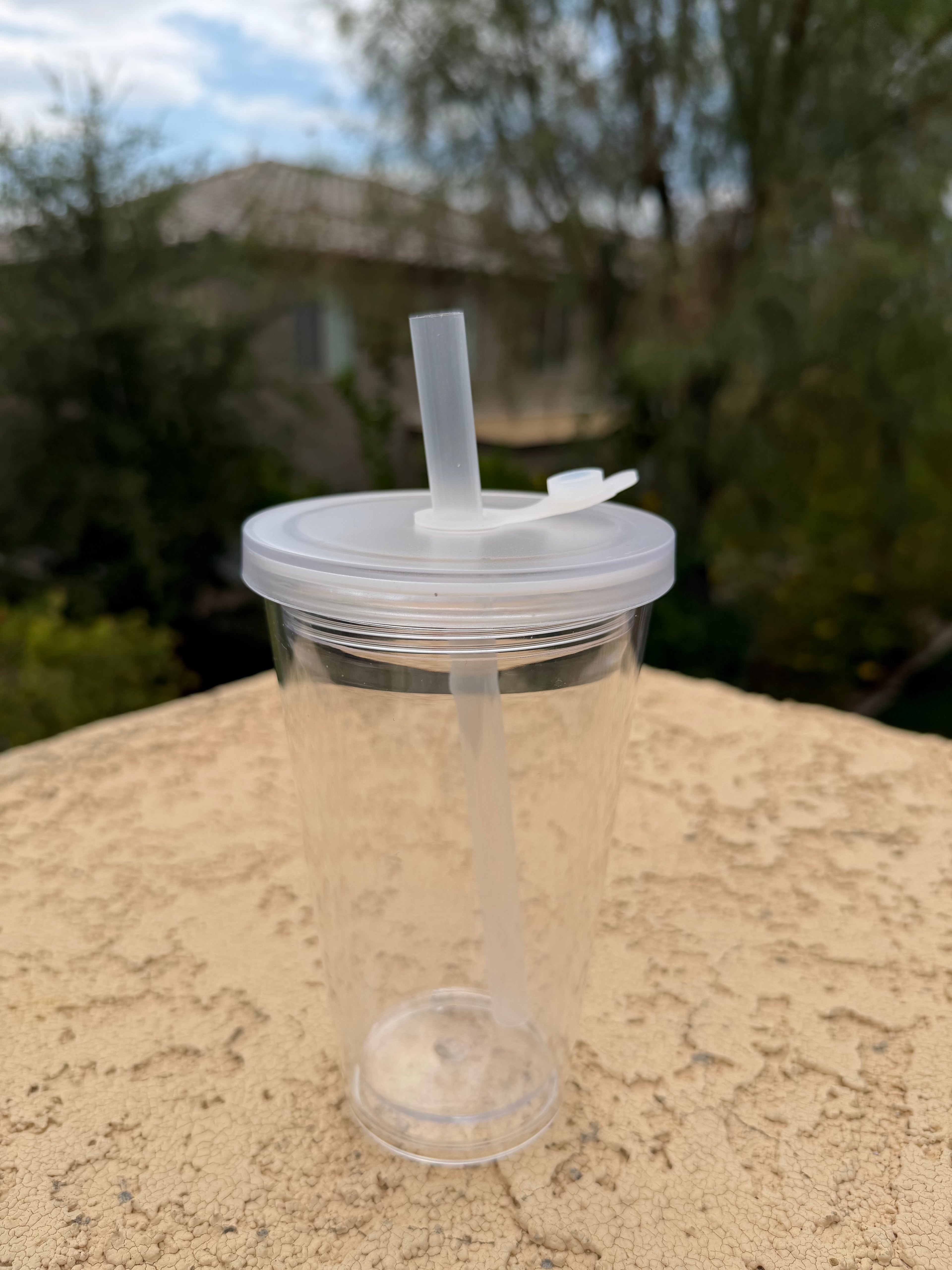 16oz Boba Straw Tumbler