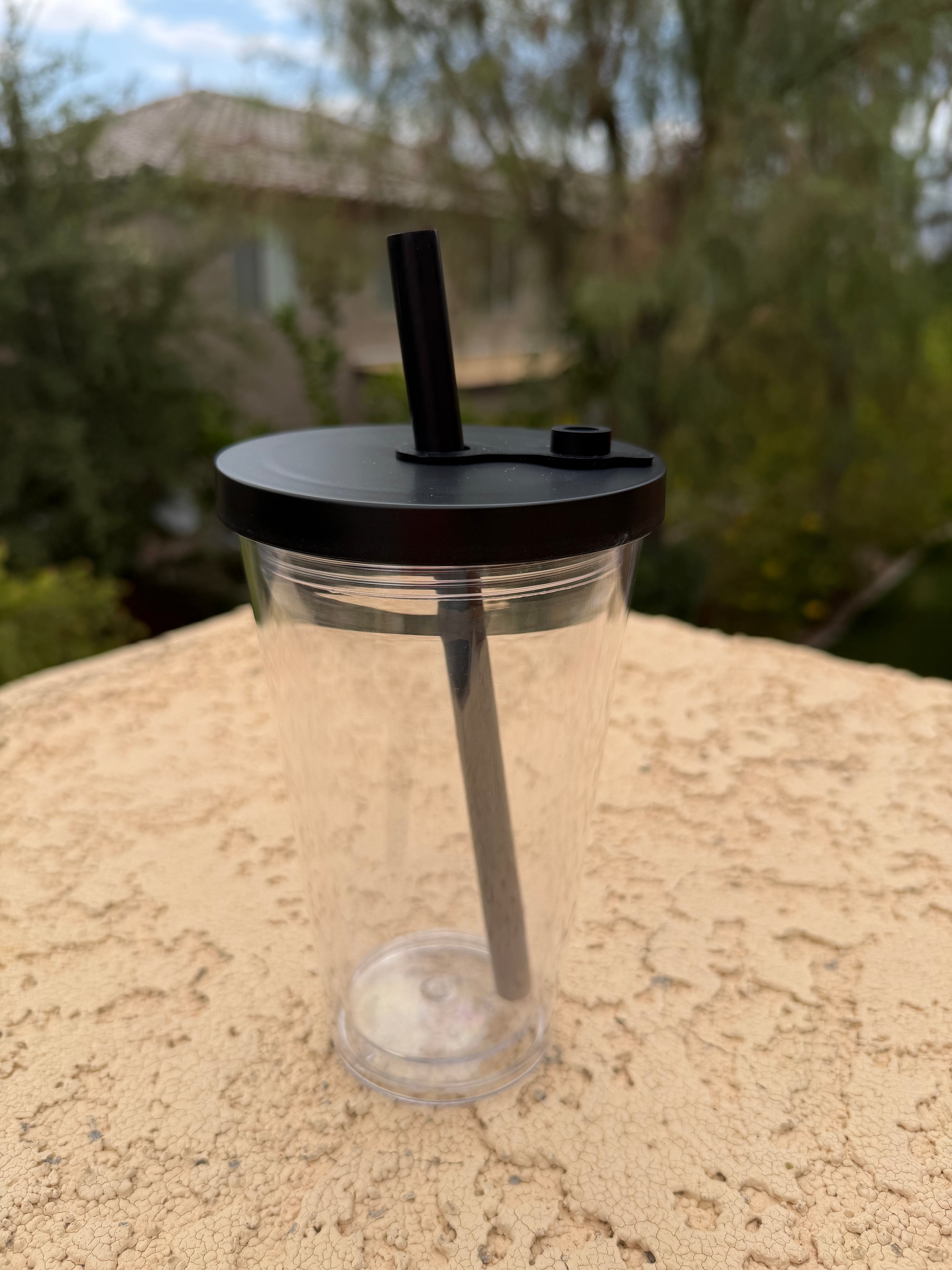 16oz Boba Straw Tumbler
