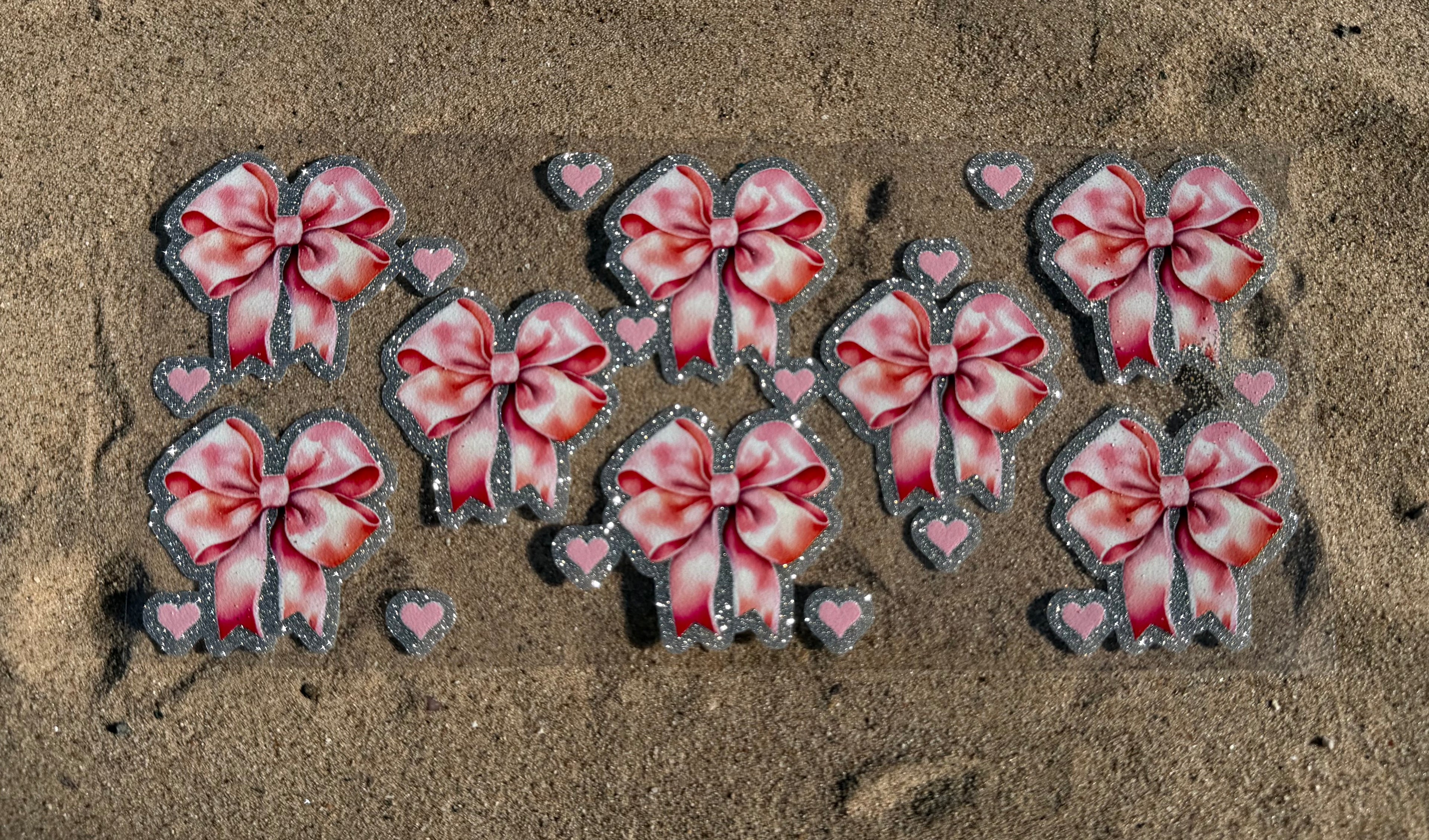 #23B Glitter Bows