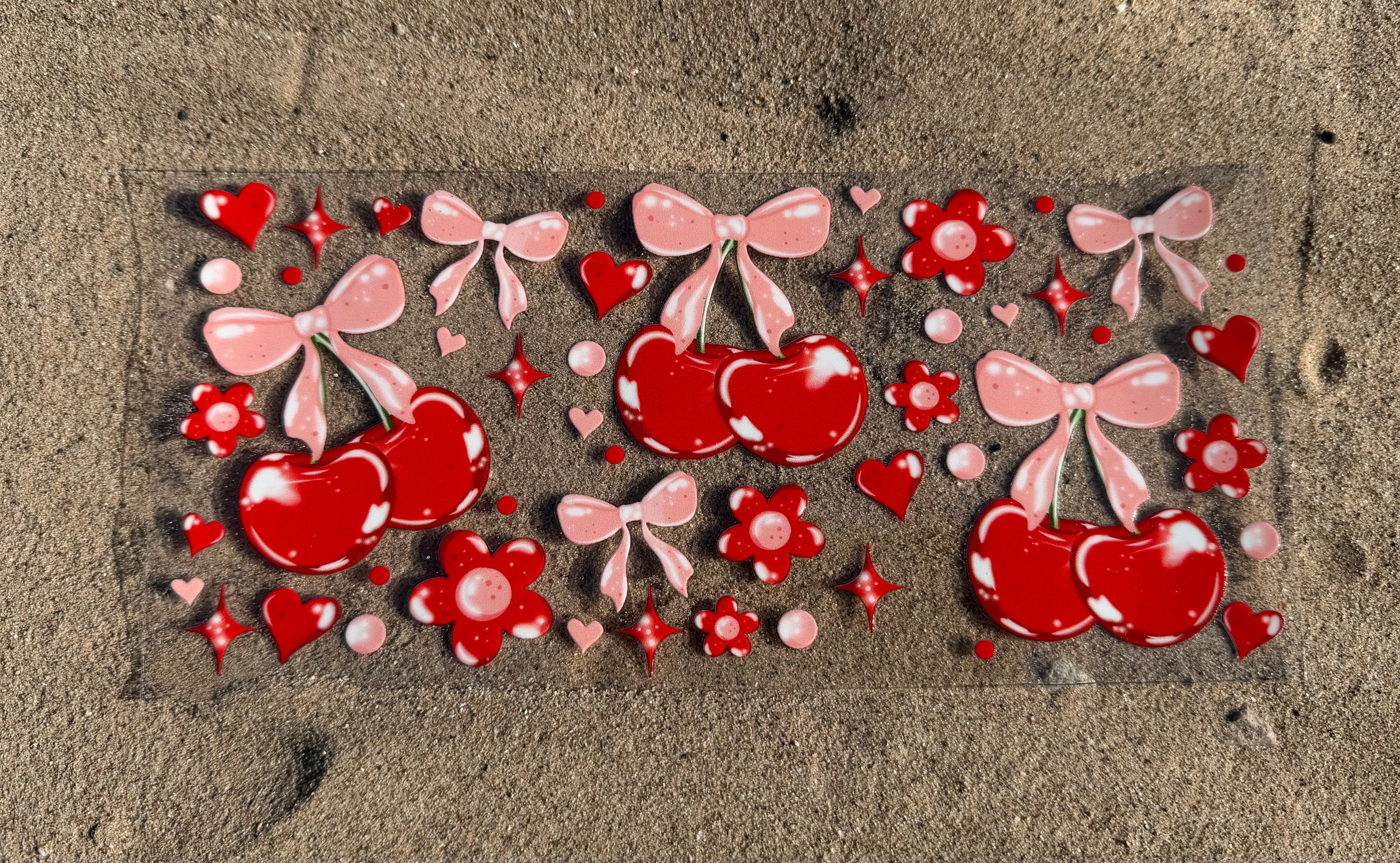 #25B Cherry Bows