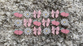 #28B Strawberry Bows
