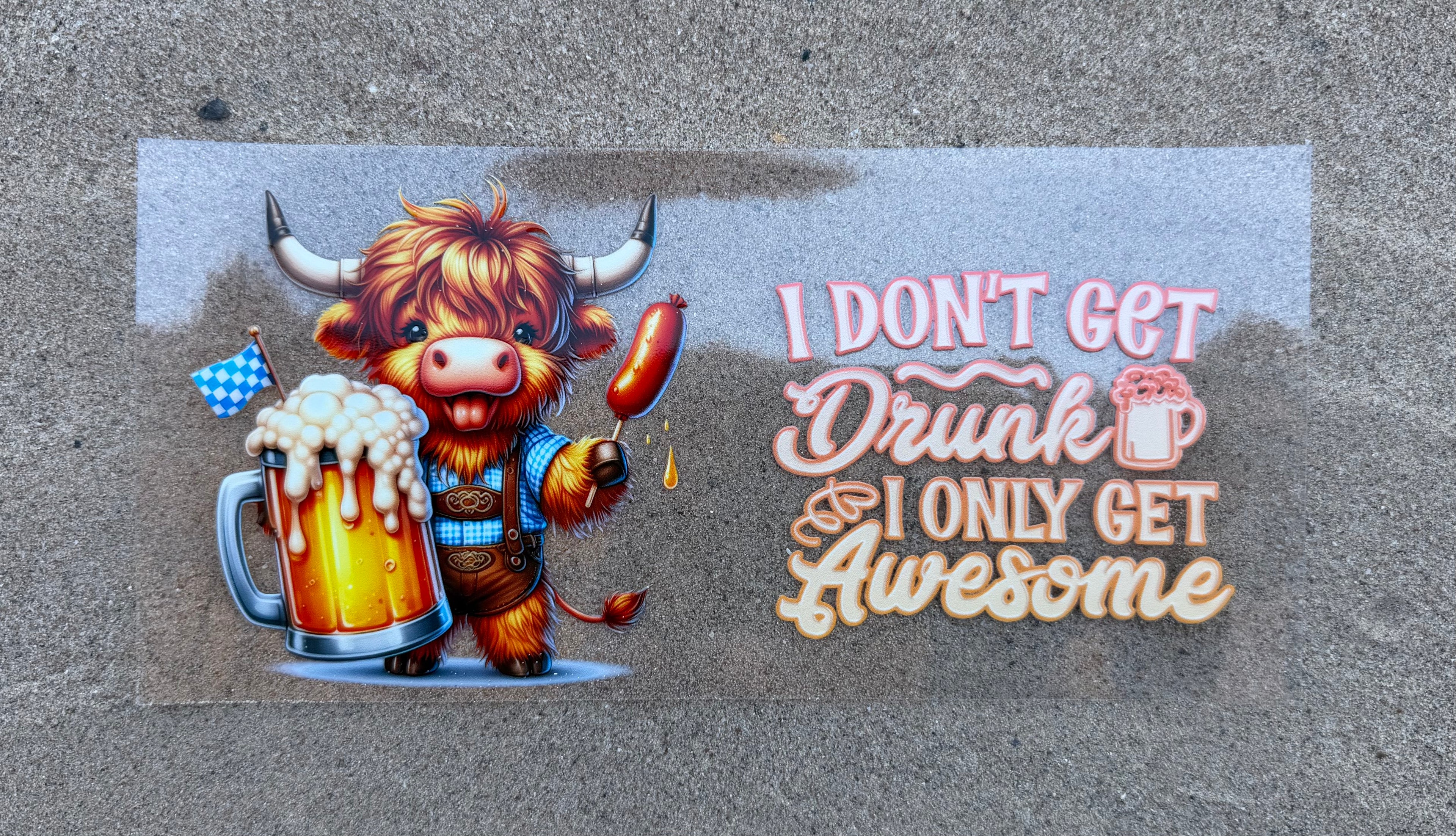 #31P Drunk Cow
