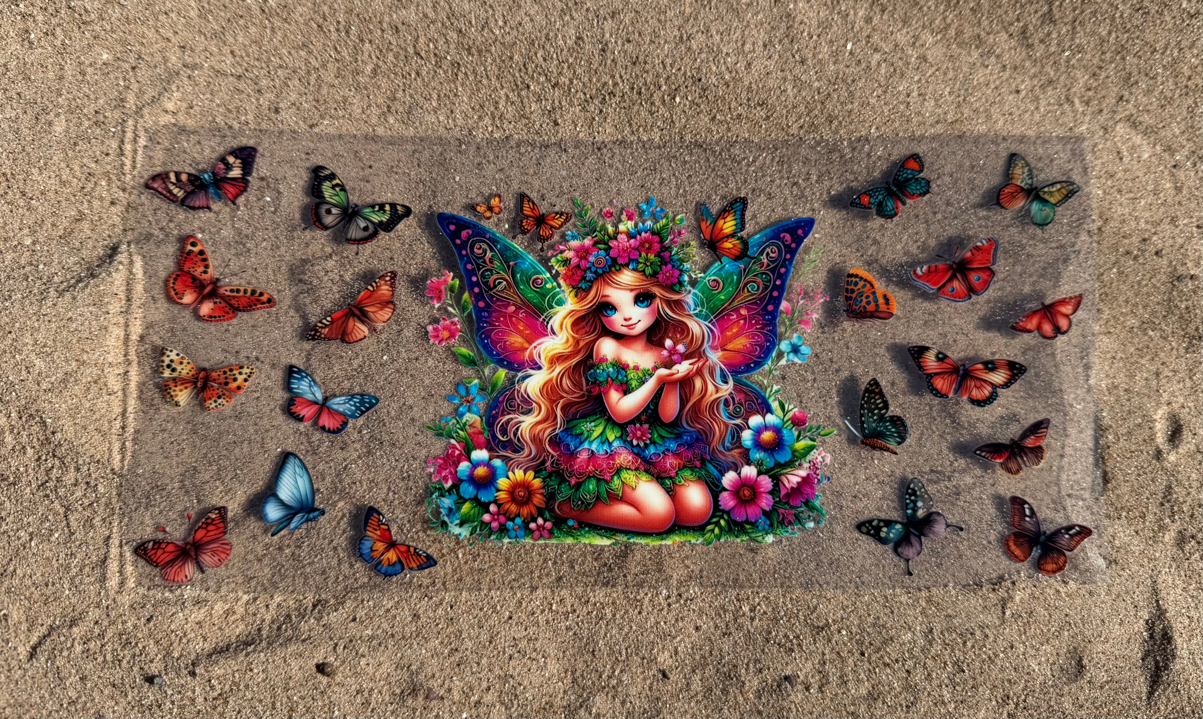 #43A Fairy Butterflies
