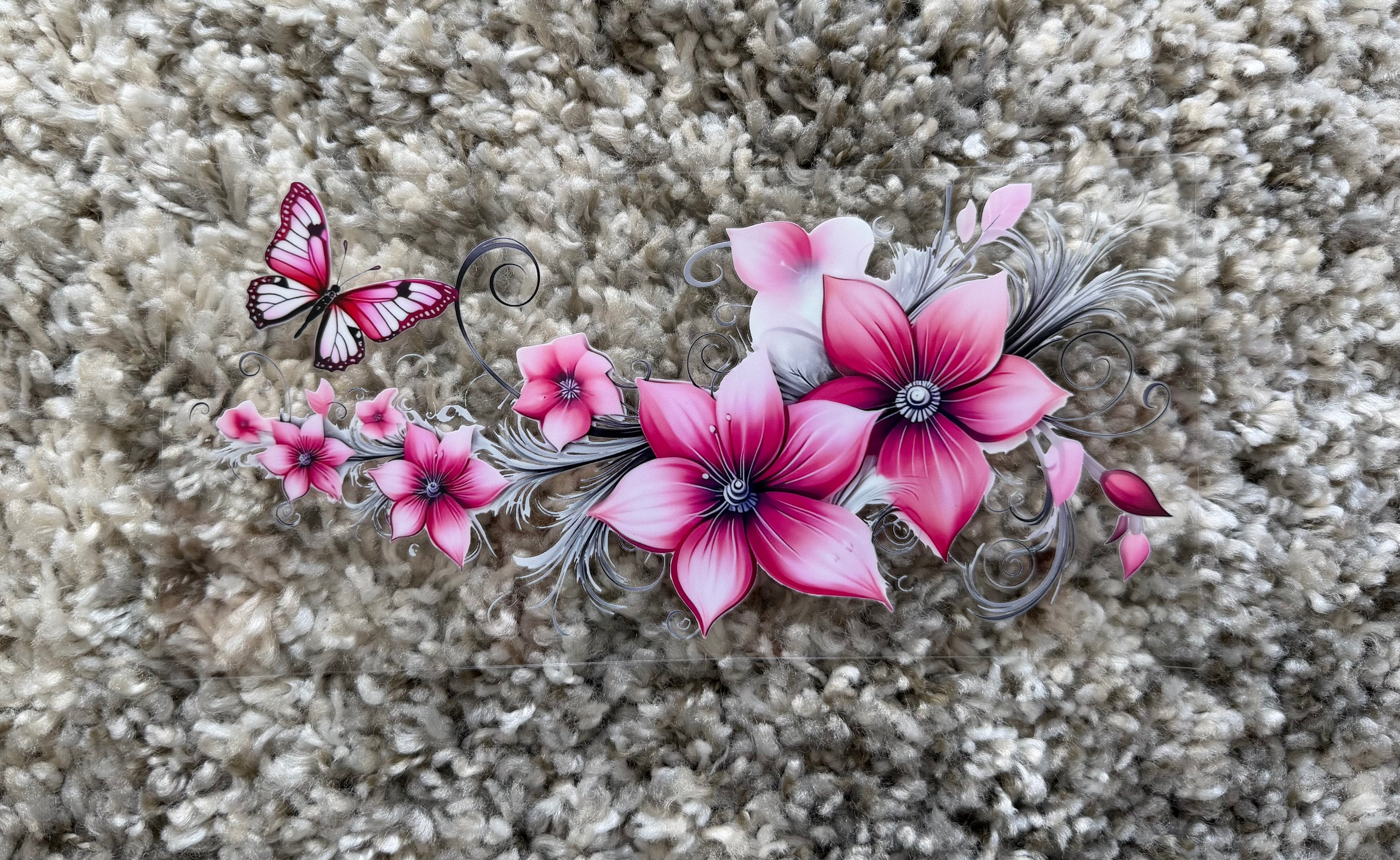 #45A Pink Flowers