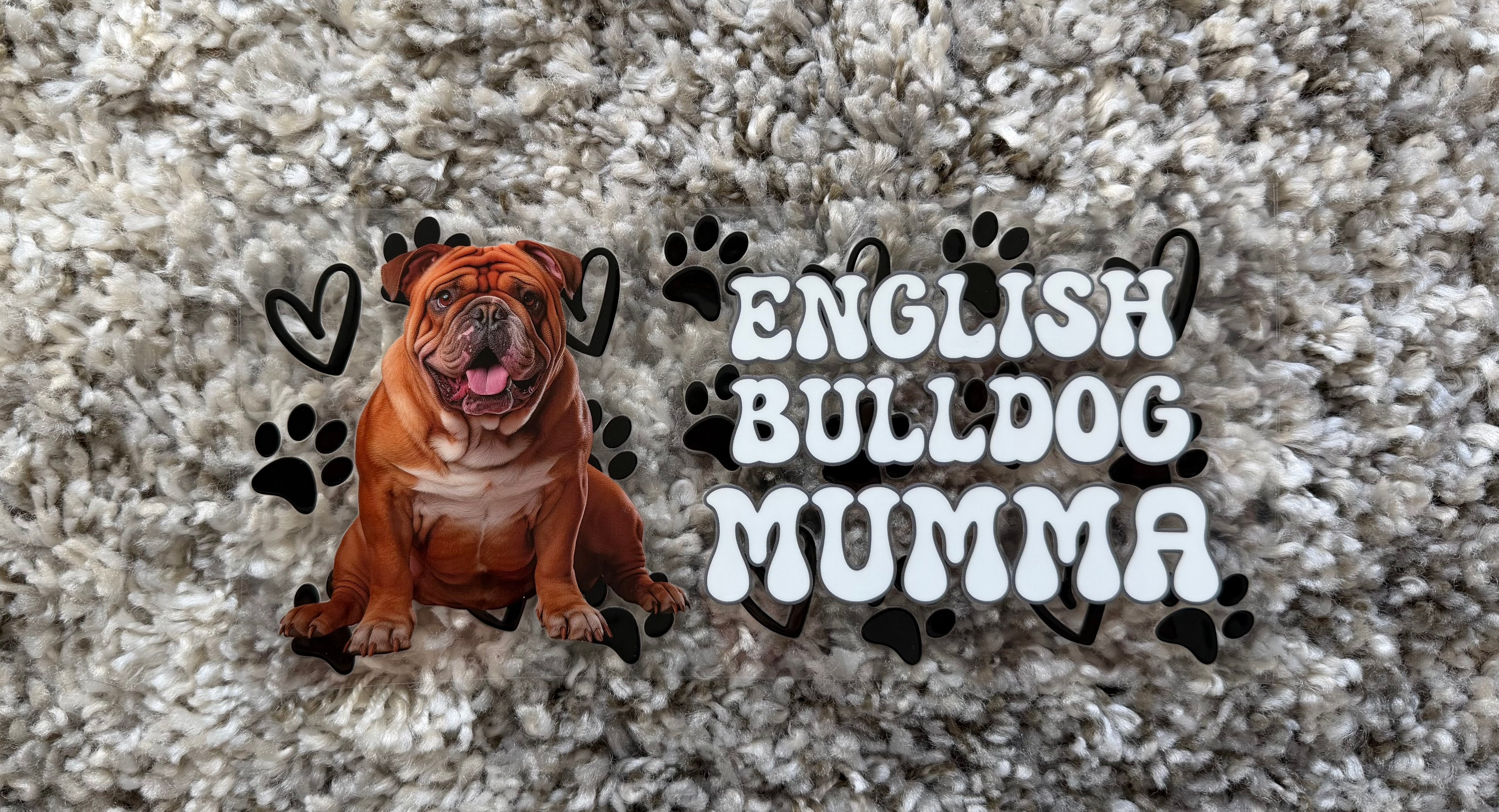 #52F English Bulldog Mom