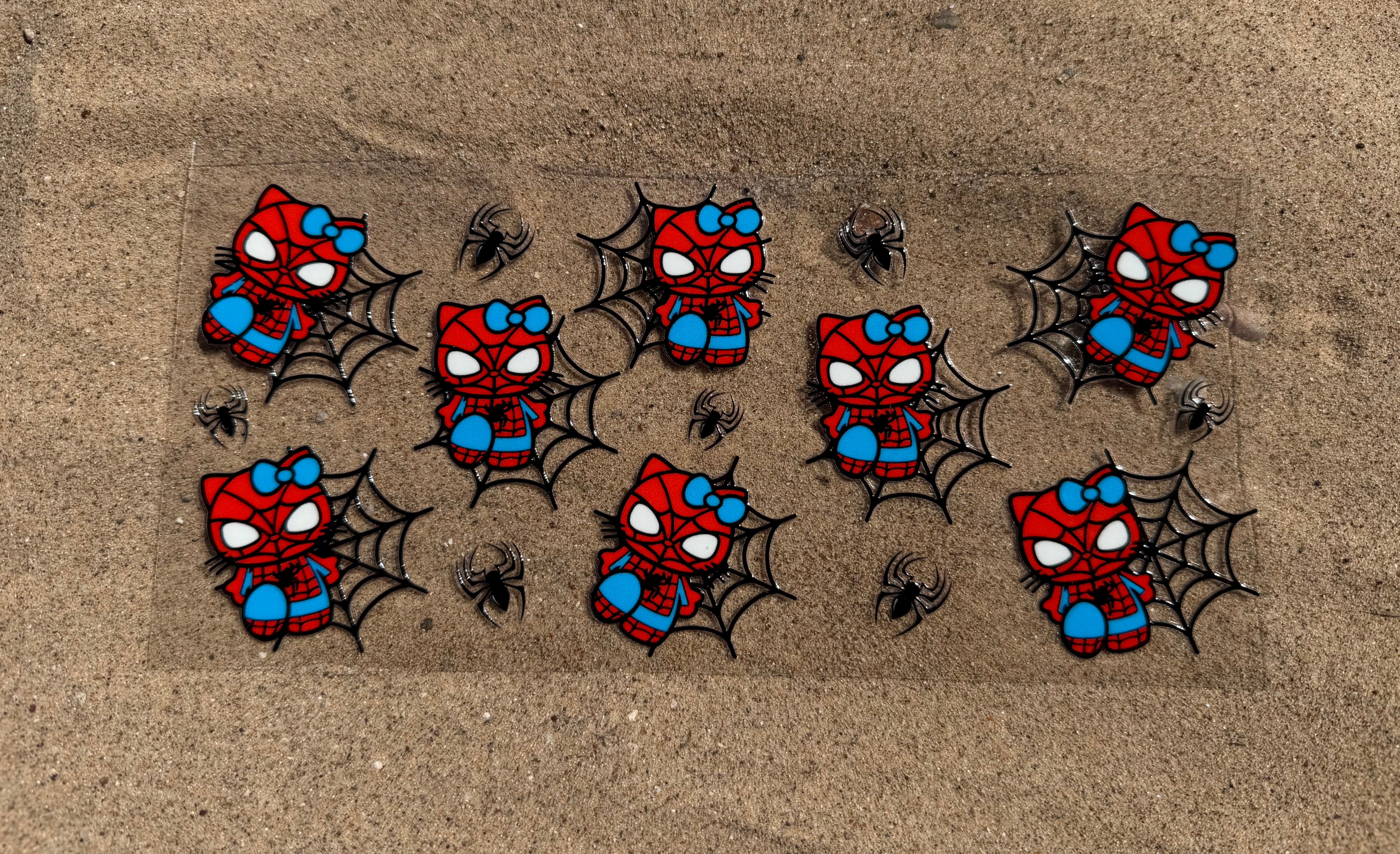 #63D Hello Kitty Spiderman