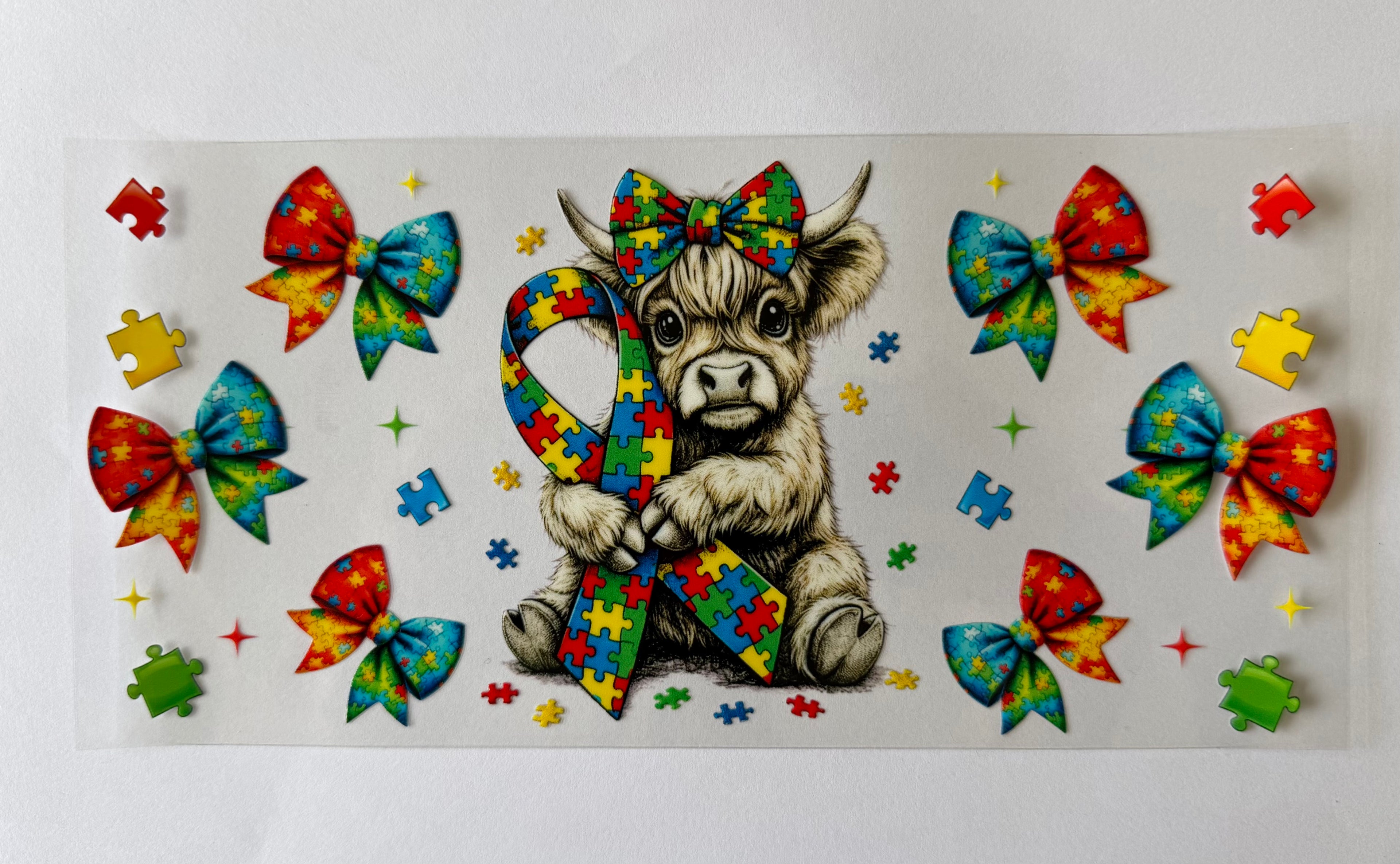 #75A Autism Cow