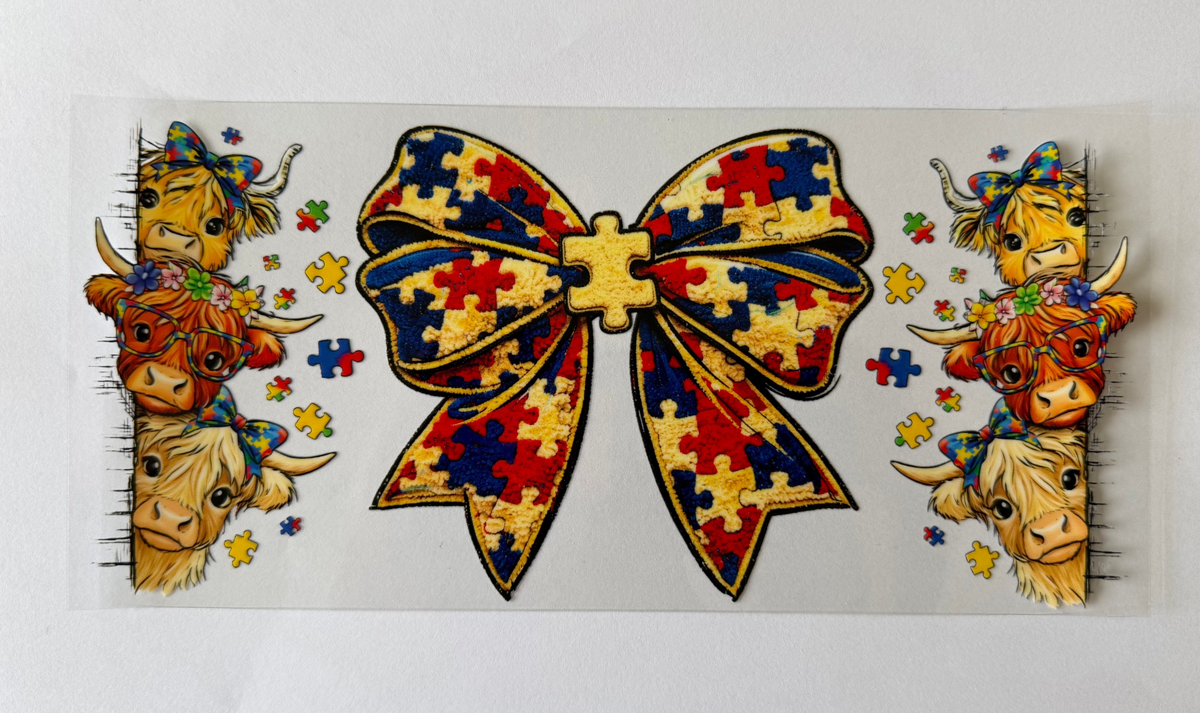 #76A Autism Cow
