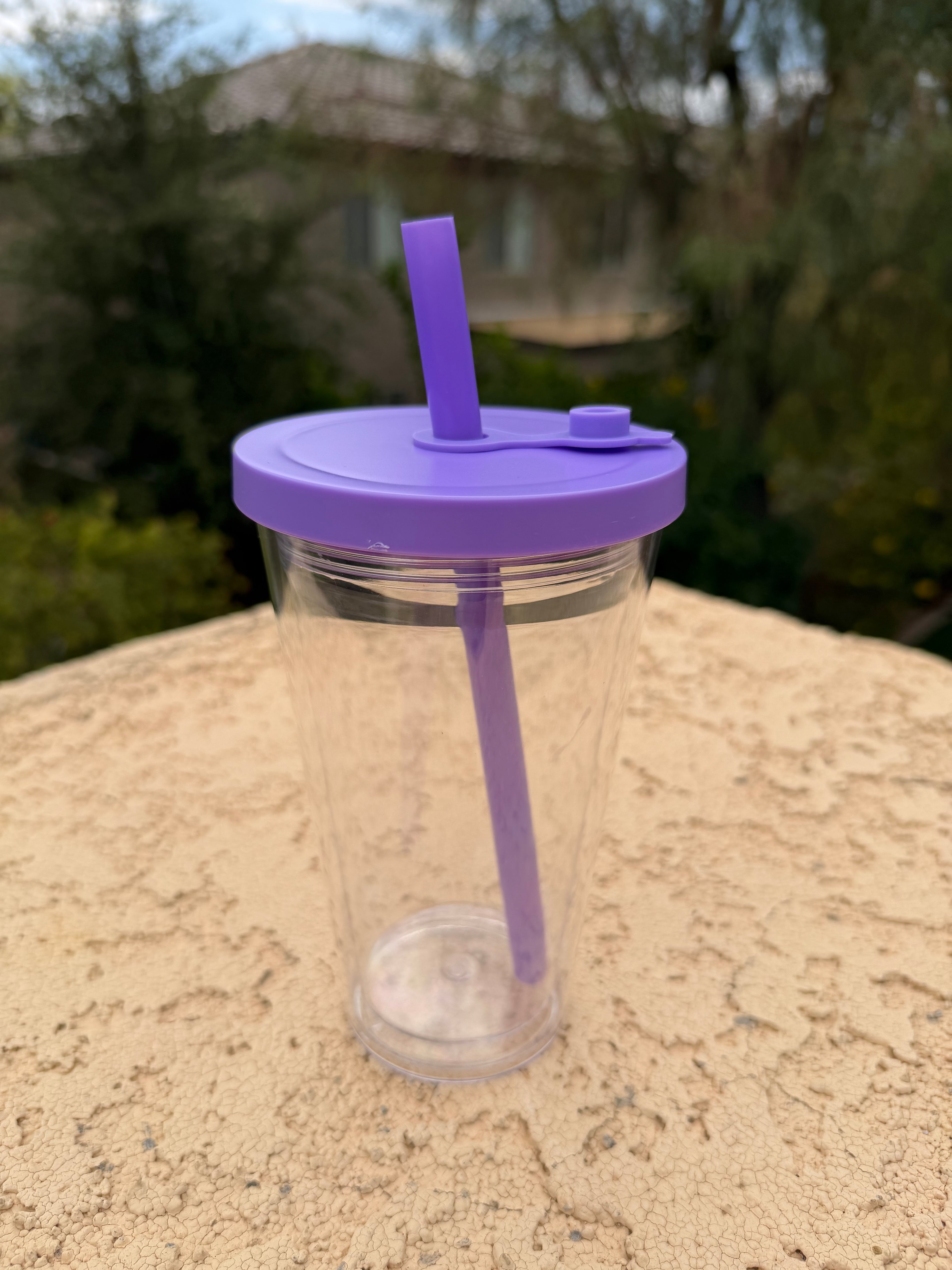 16oz Boba Straw Tumbler