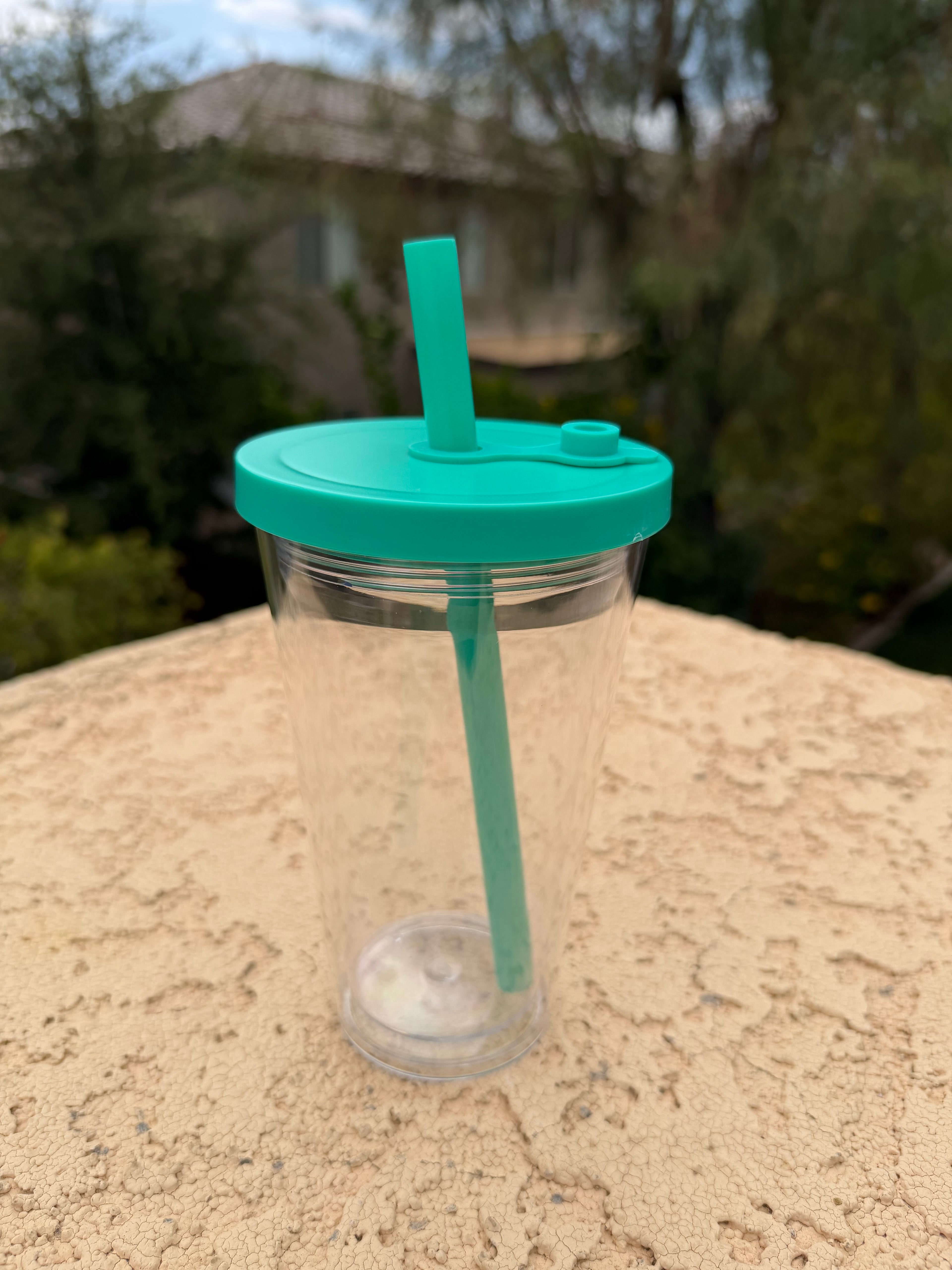 16oz Boba Straw Tumbler