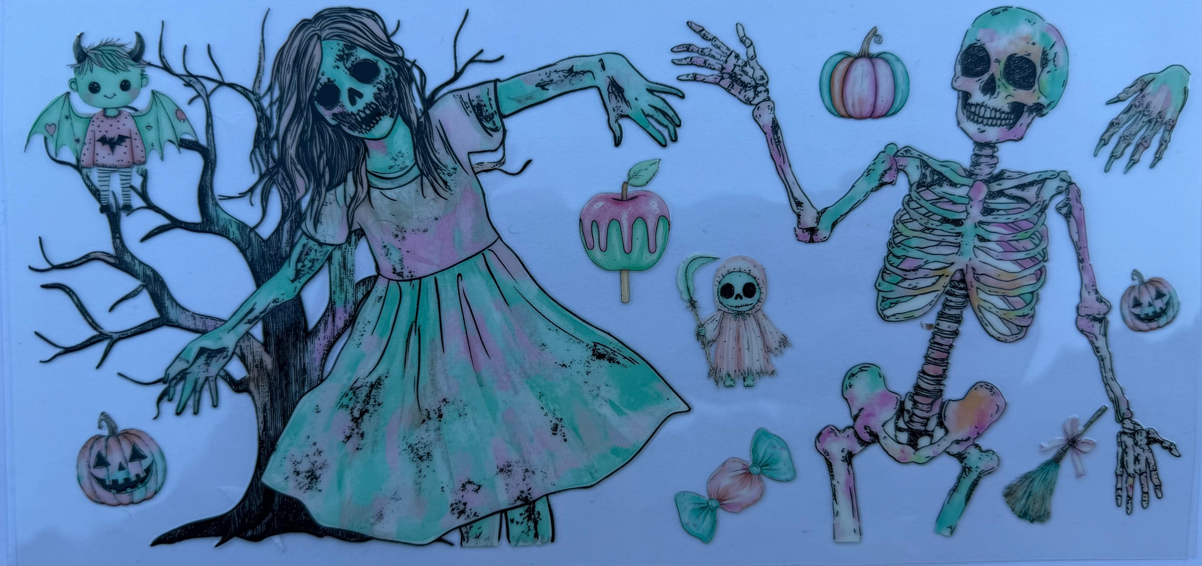 #185E Do Not Enter Spooky