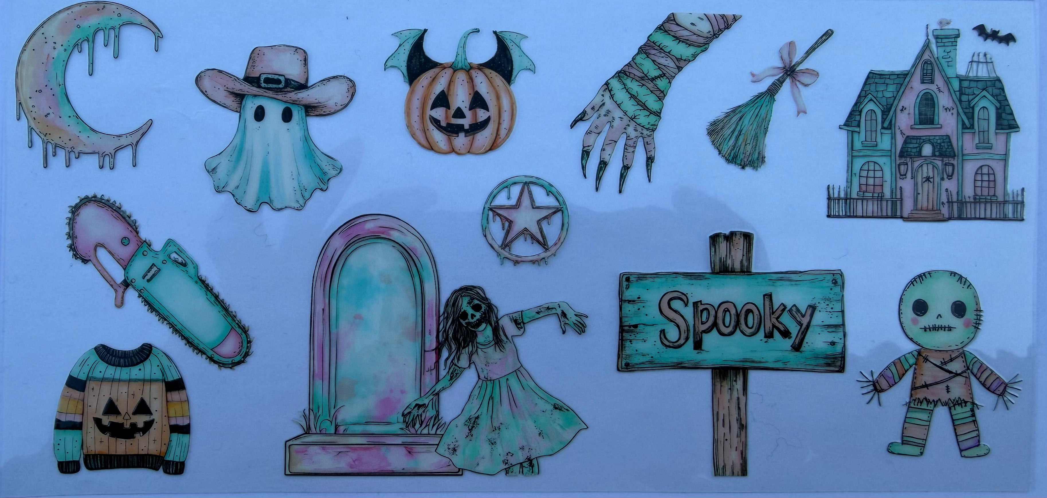 #187E Do Not Enter Spooky