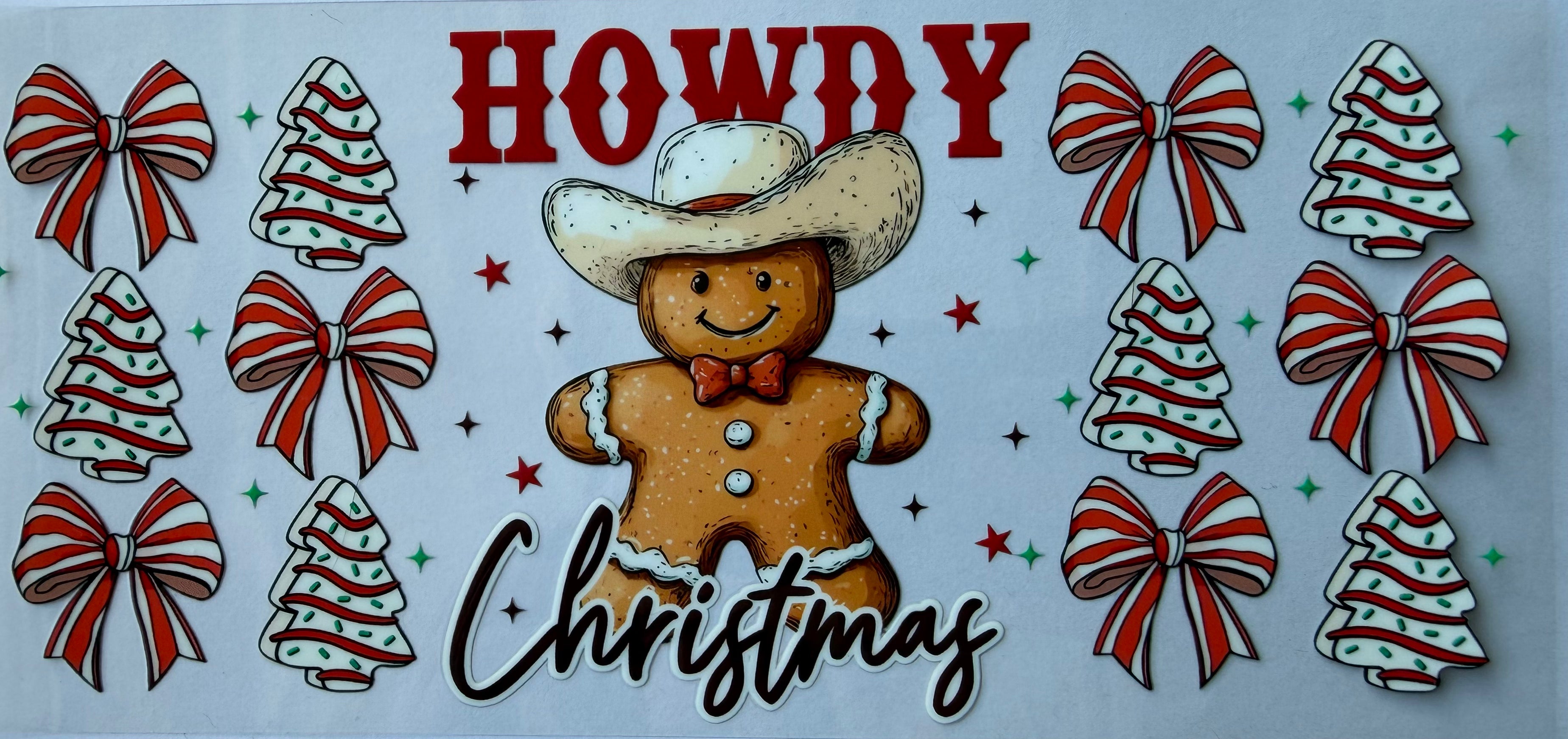 #347F howdy christmas
