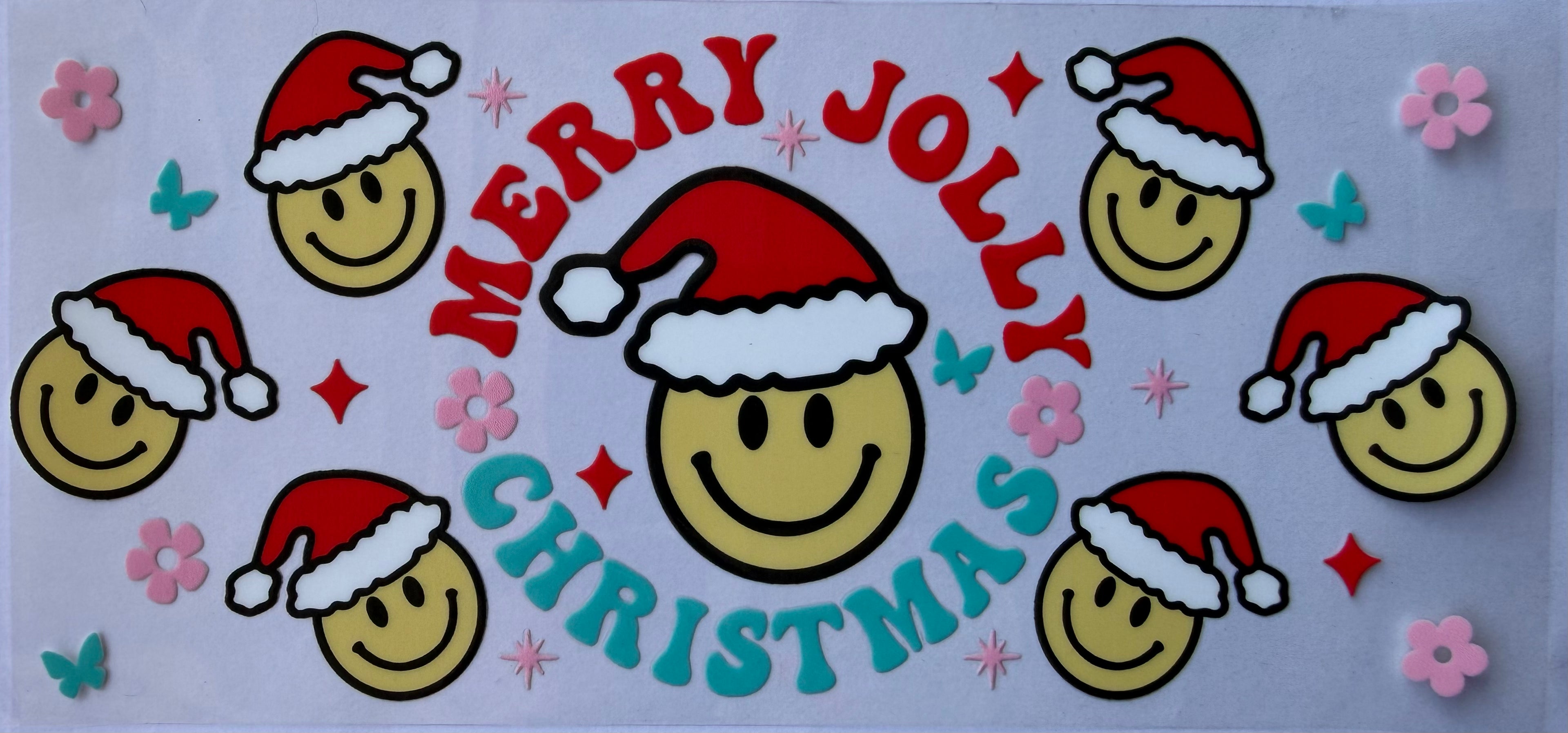 #359F merry jolly christmas