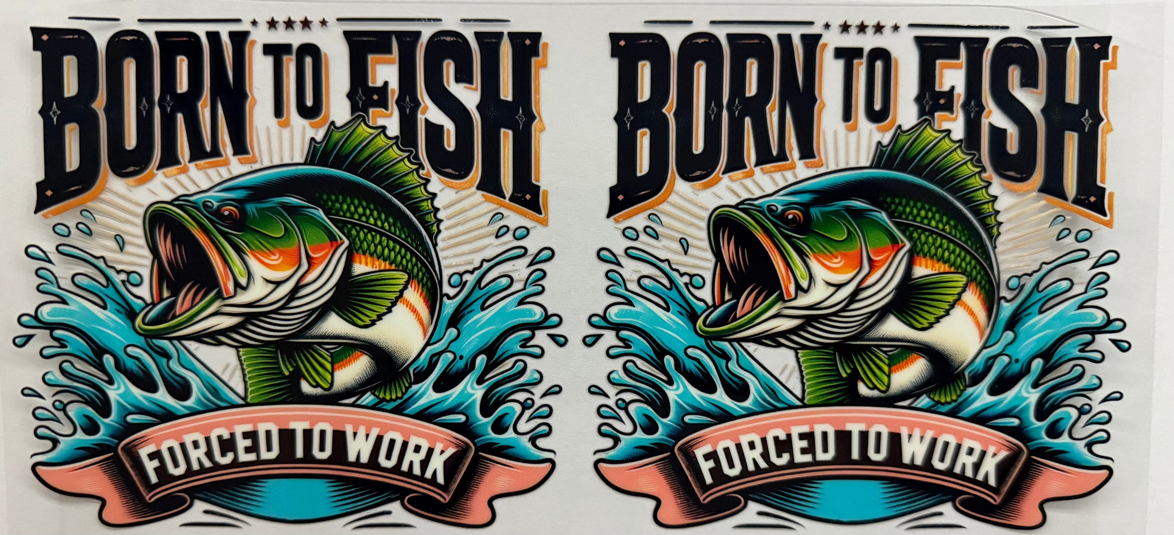 #398F born to fish