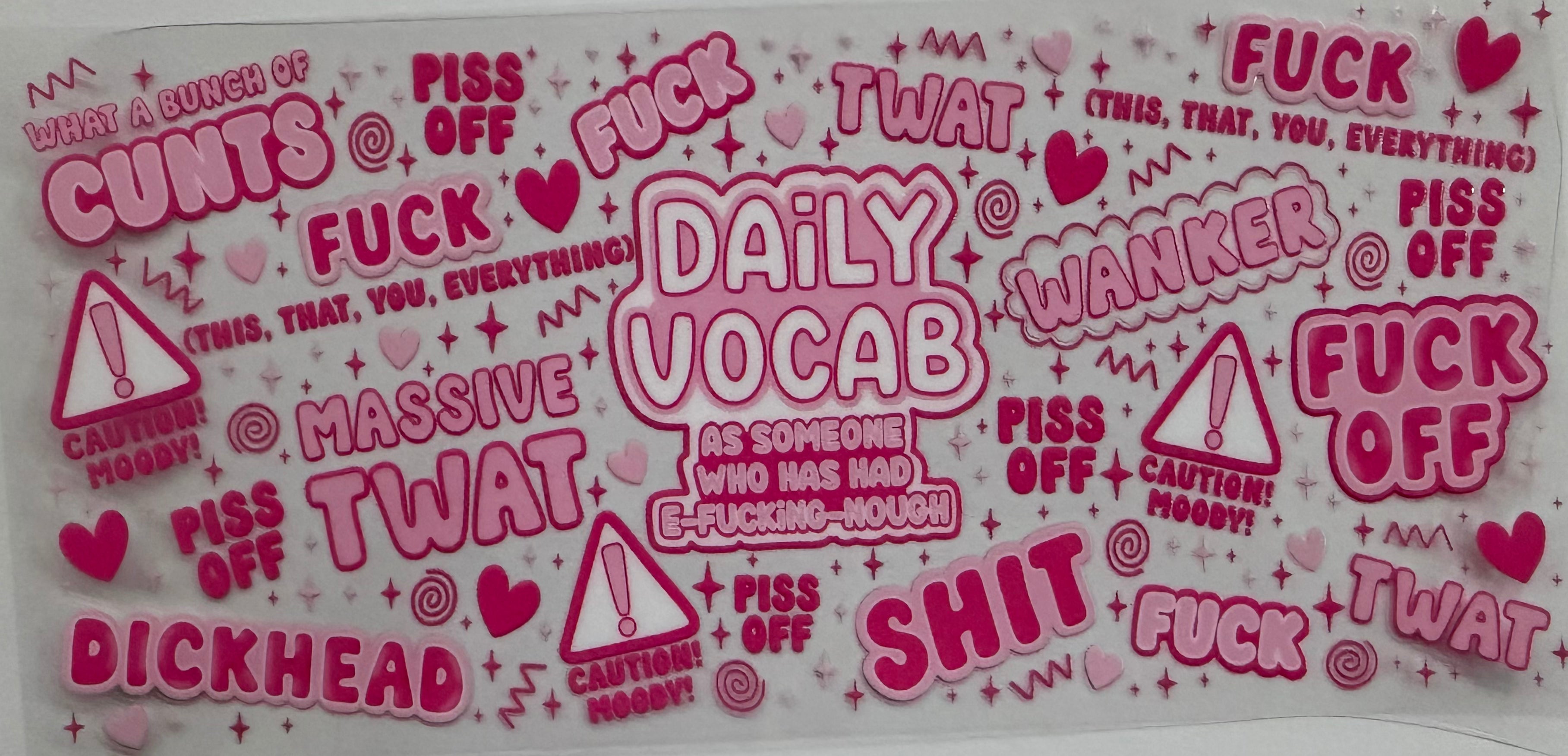 #447F daily vocab