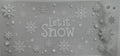 #493F let it snow
