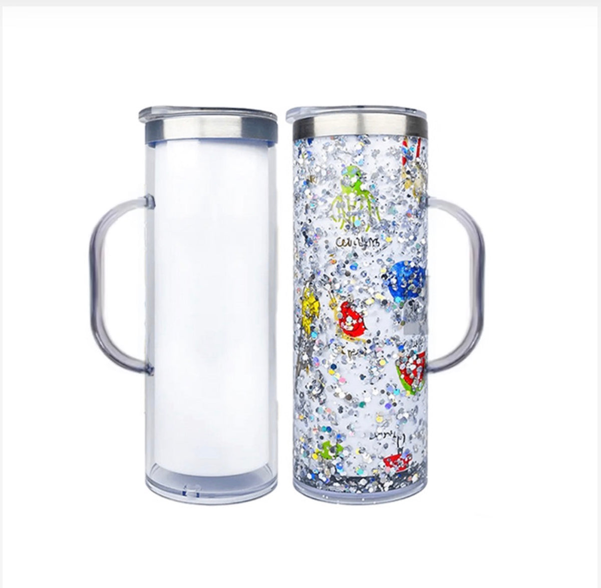 20oz Stainless Steel W/ Handle