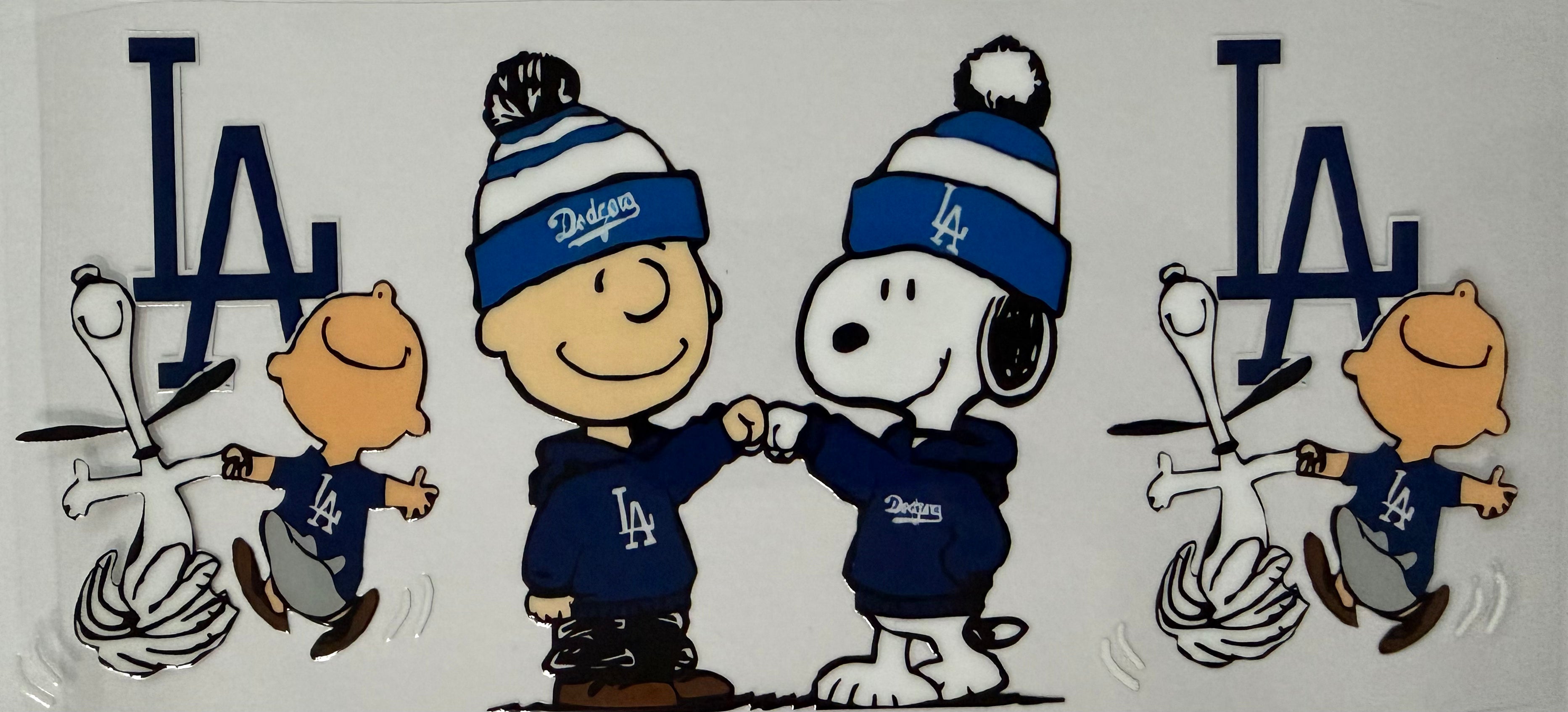 #133G Snoopy Dodgers