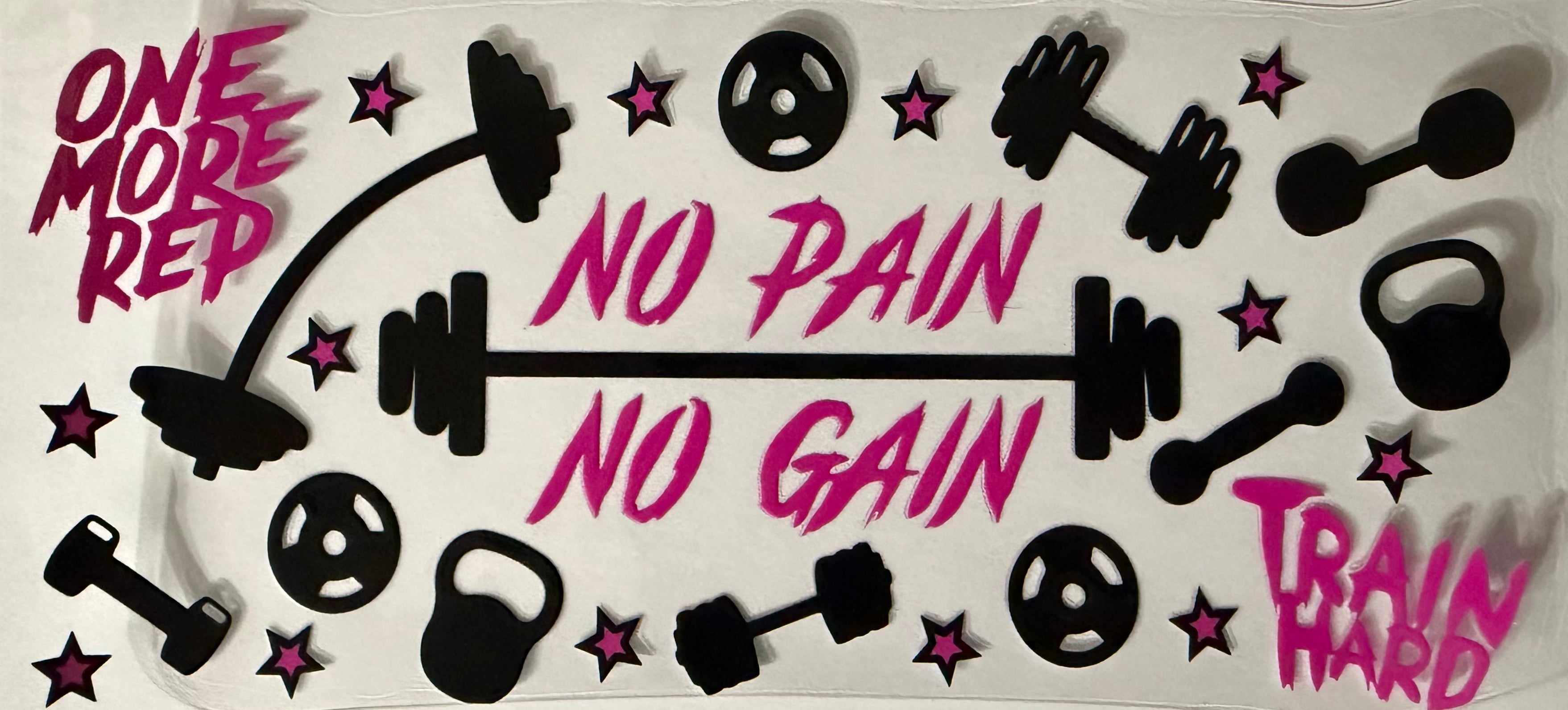 50J no pain no gain