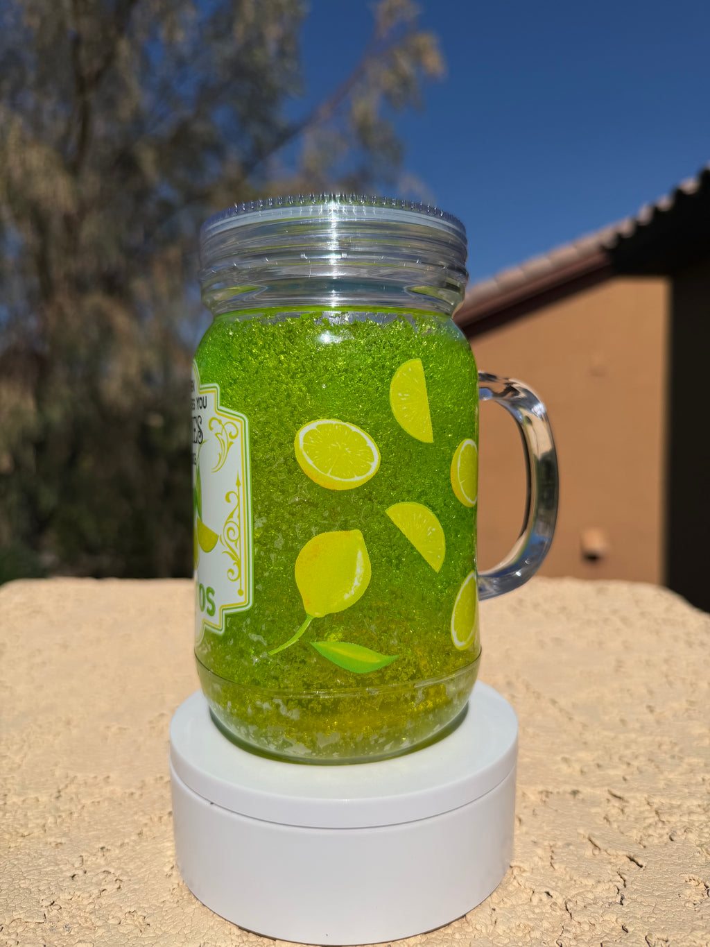 20oz Mojito Slushy Cup