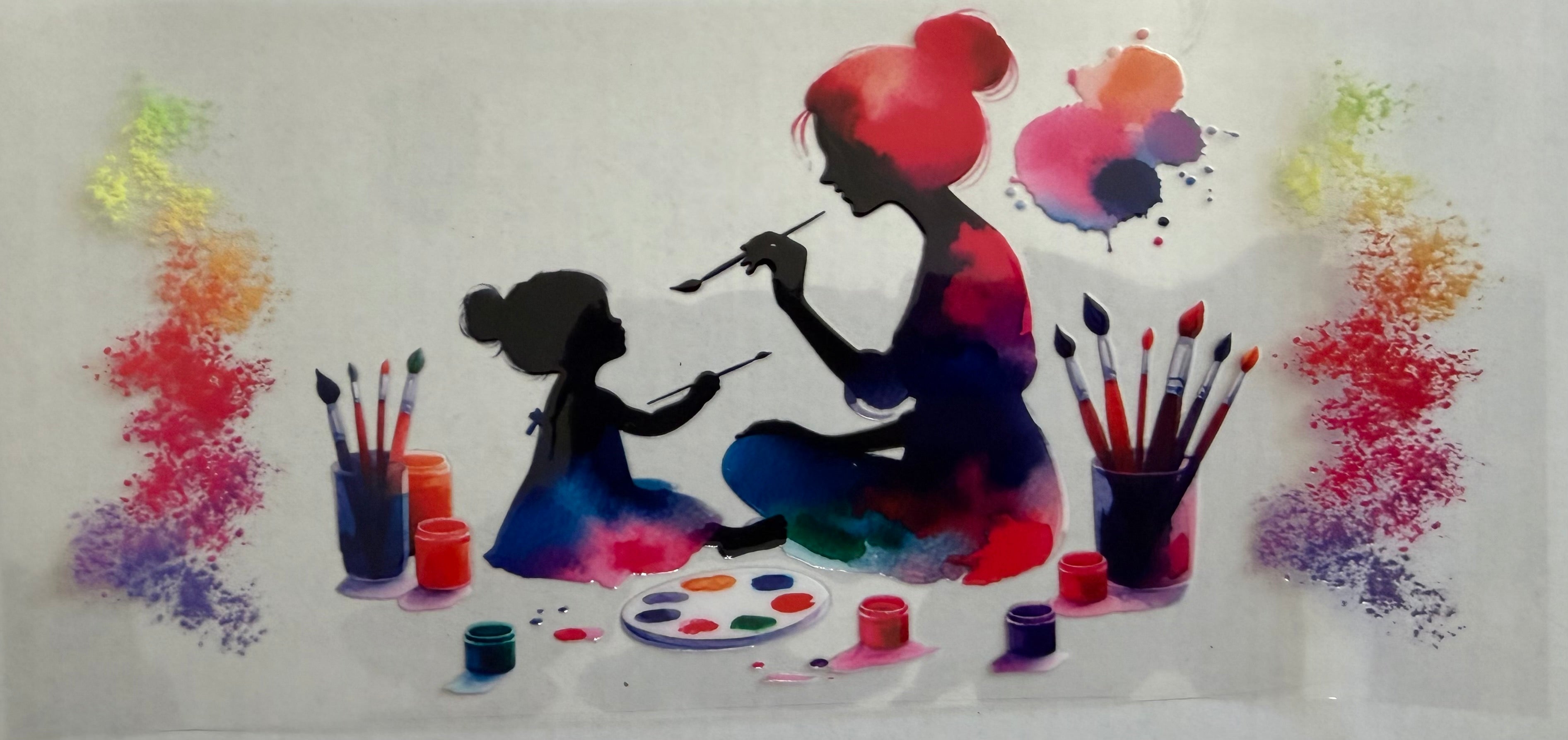 #338E Mother and Daughter
