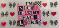 #339E im nicer than my face looks