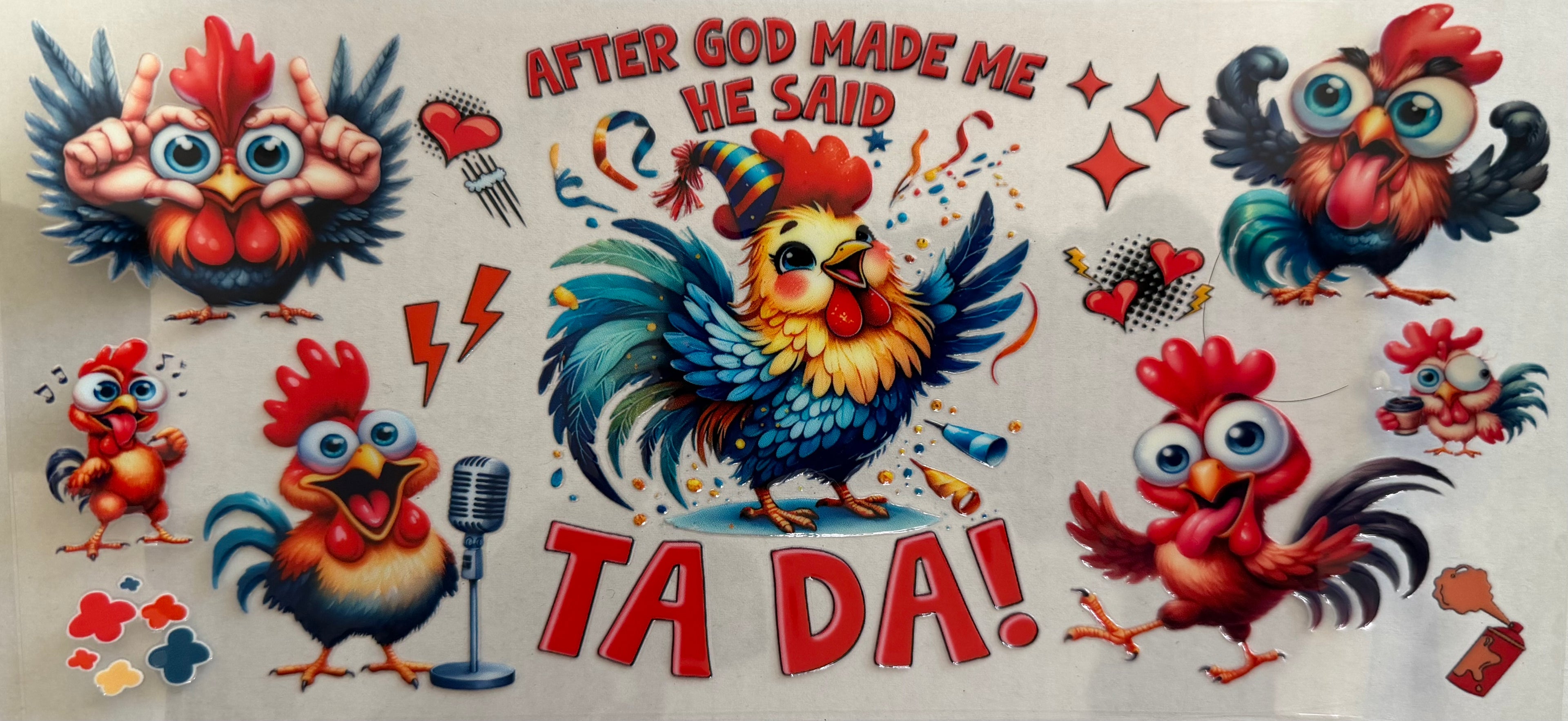 #353E after god made me he said ta da!