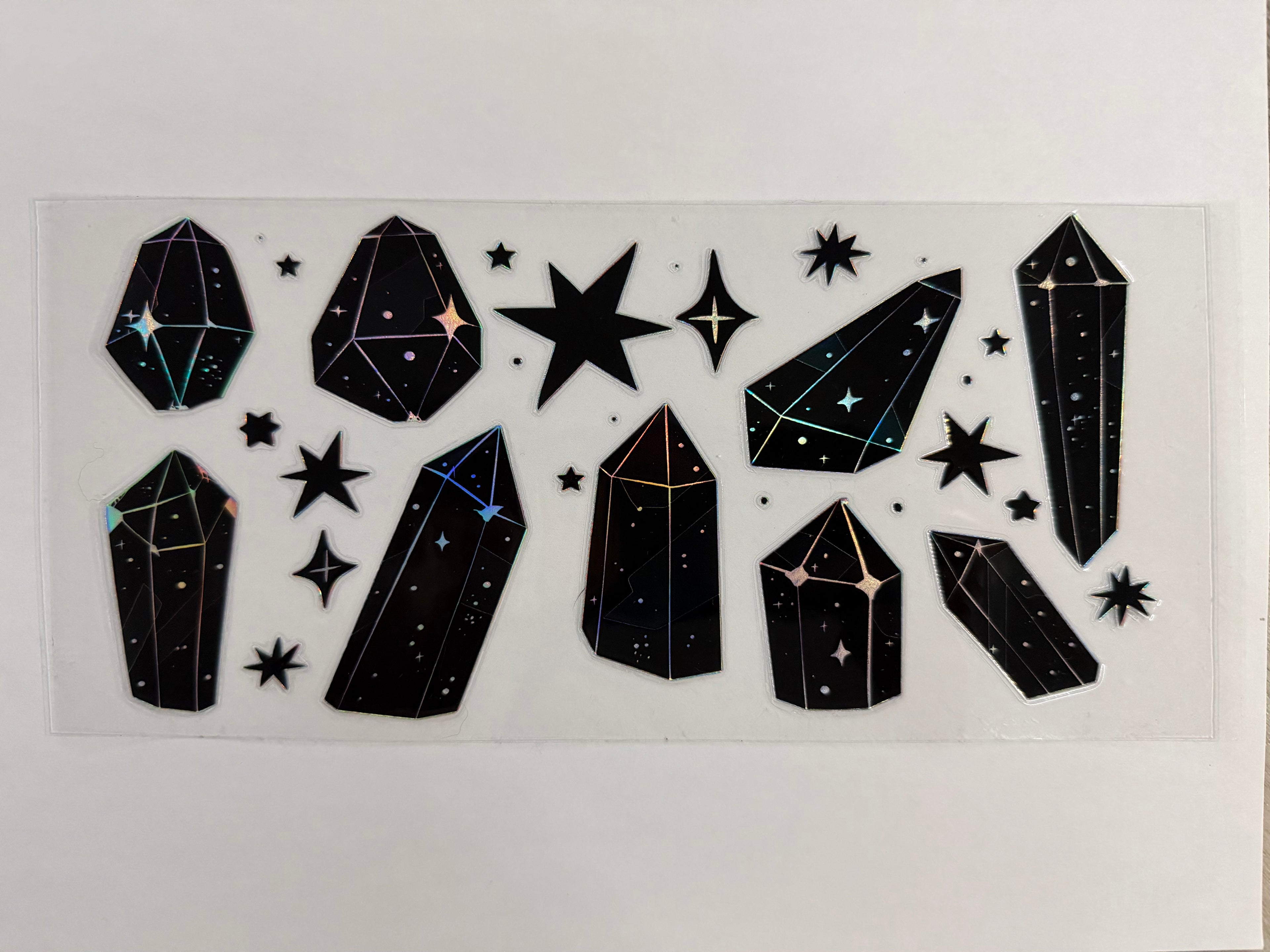 #12B Black Crystals