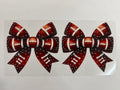 #9S Football Bows