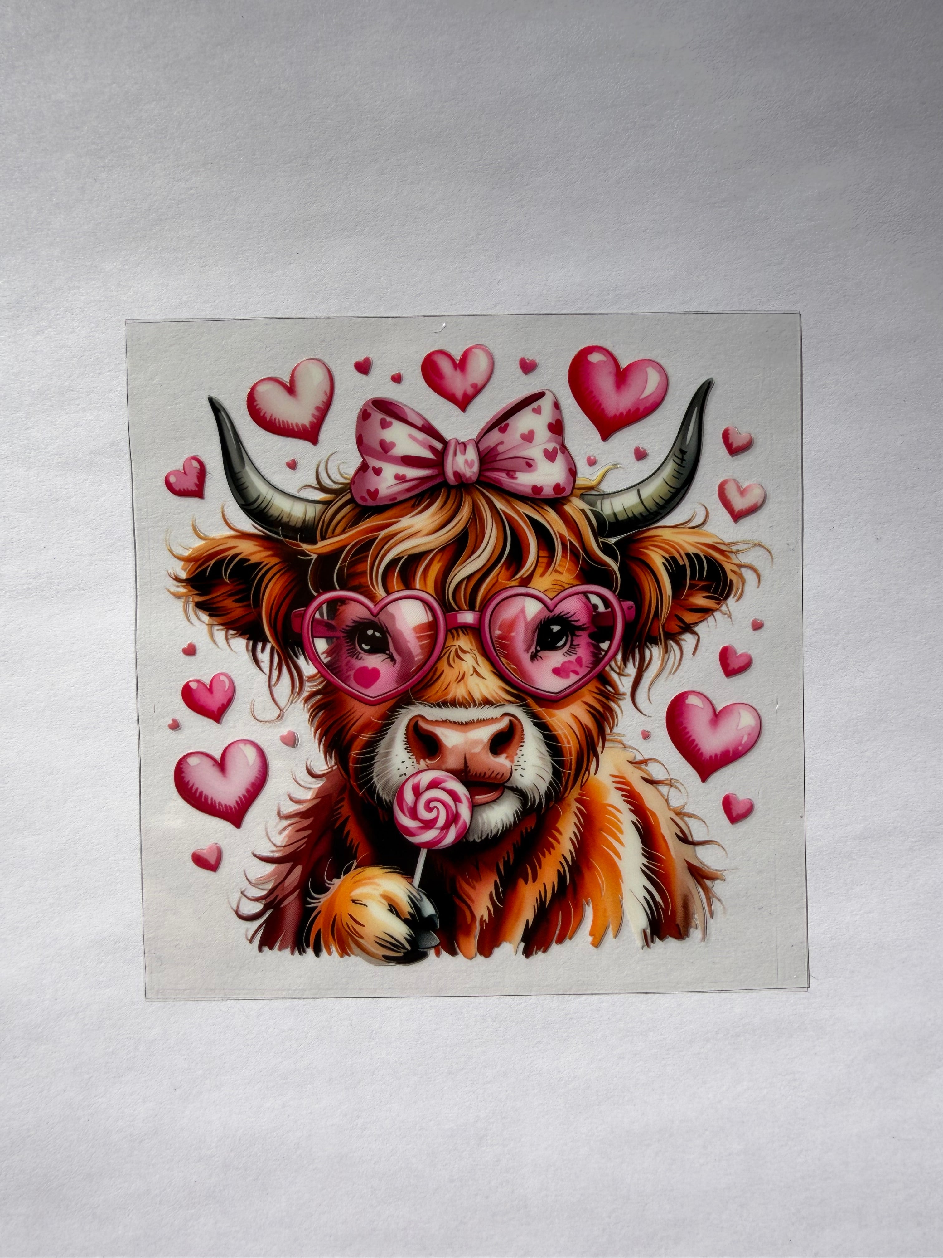 #182 Heart Cow