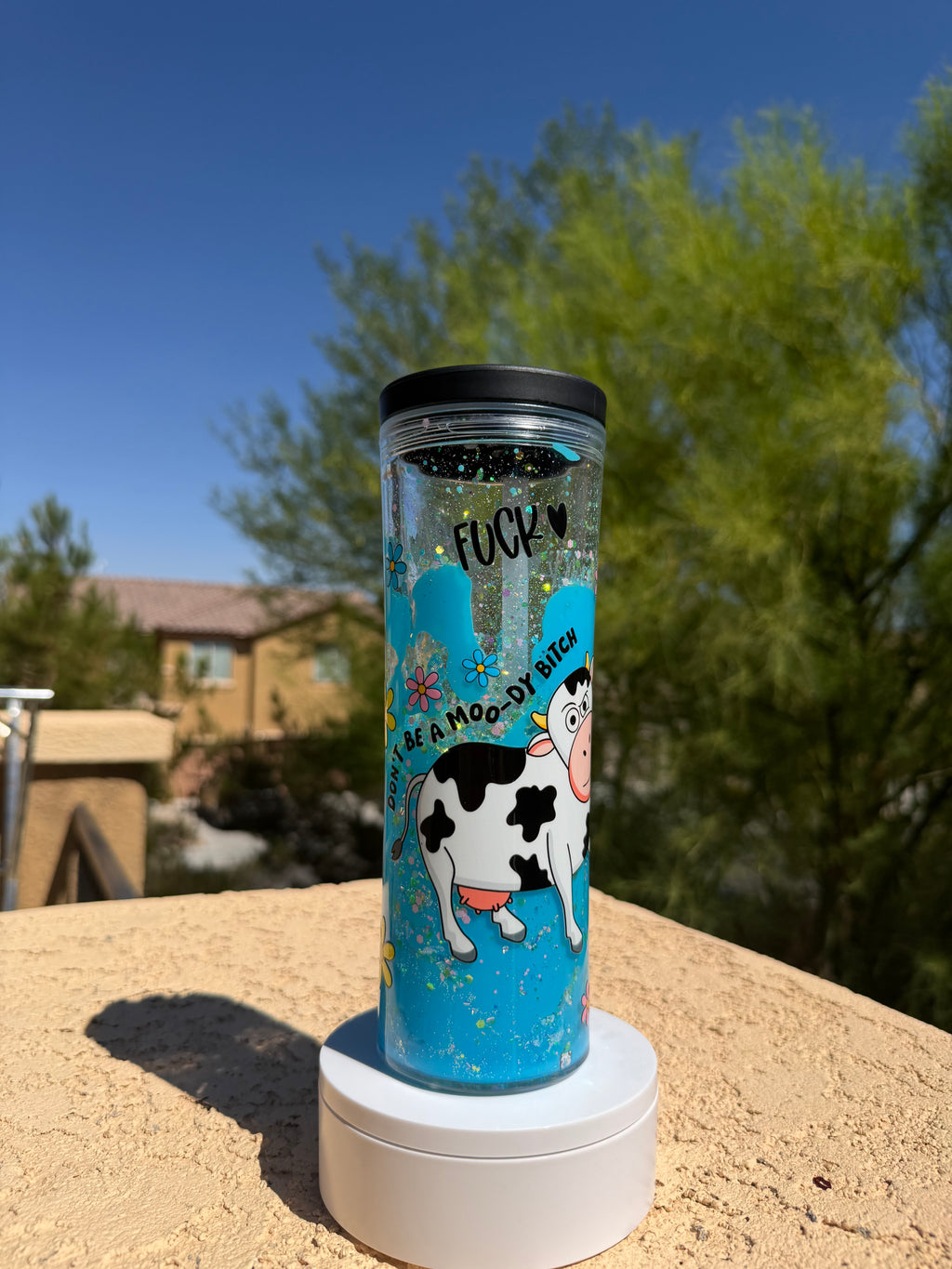 20oz Moody B*tch Cow
