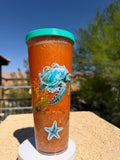 24oz Sunset Ocean Cup