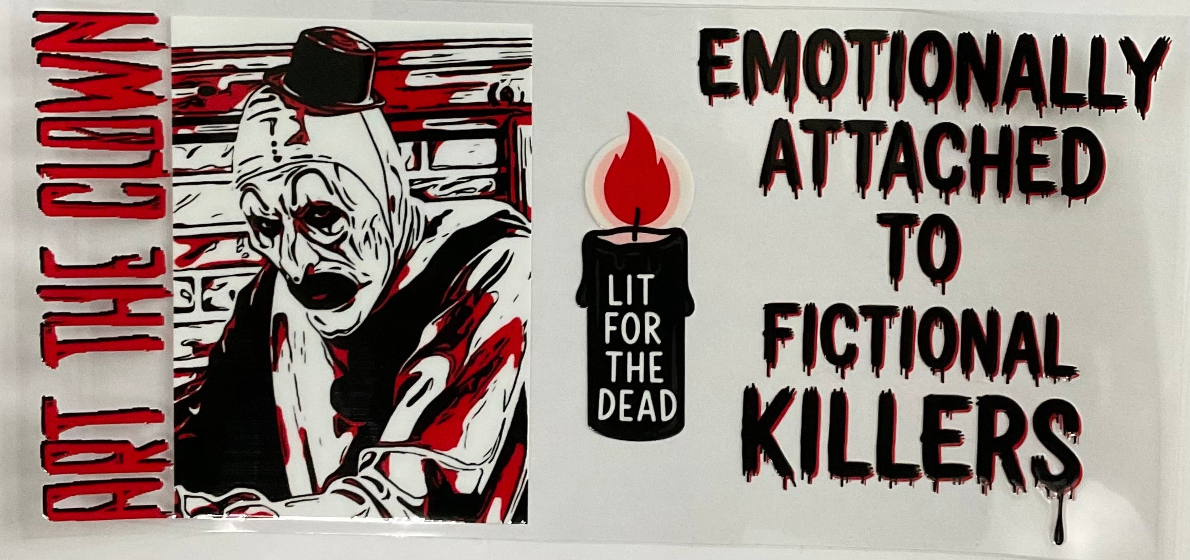 #448B Art The Clown