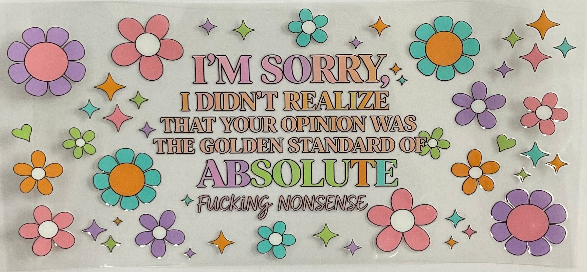 #354B I'm Sorry......