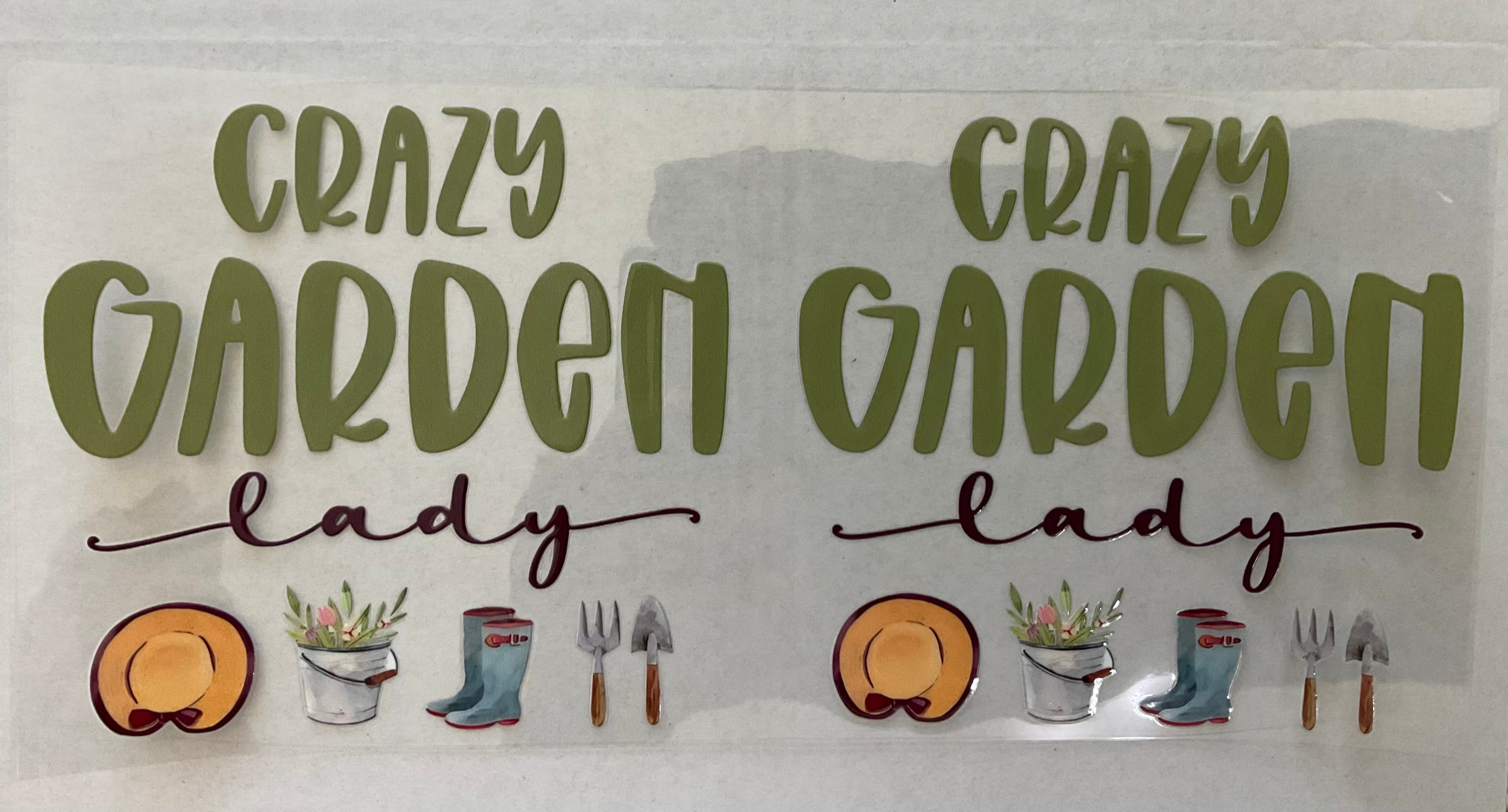 #165A Crazy Garden Lady
