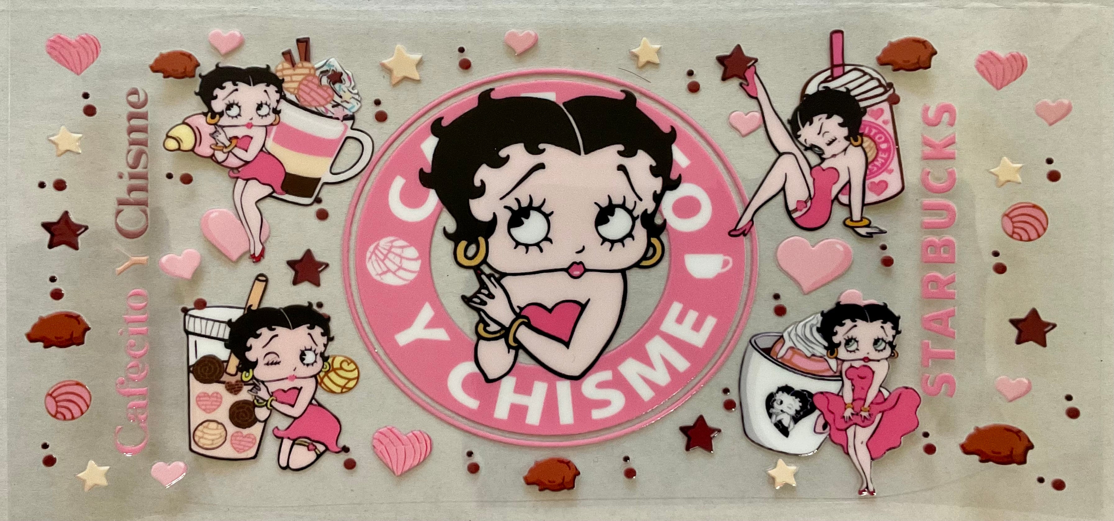 #365C Betty Boop Cafecito Y Chisme