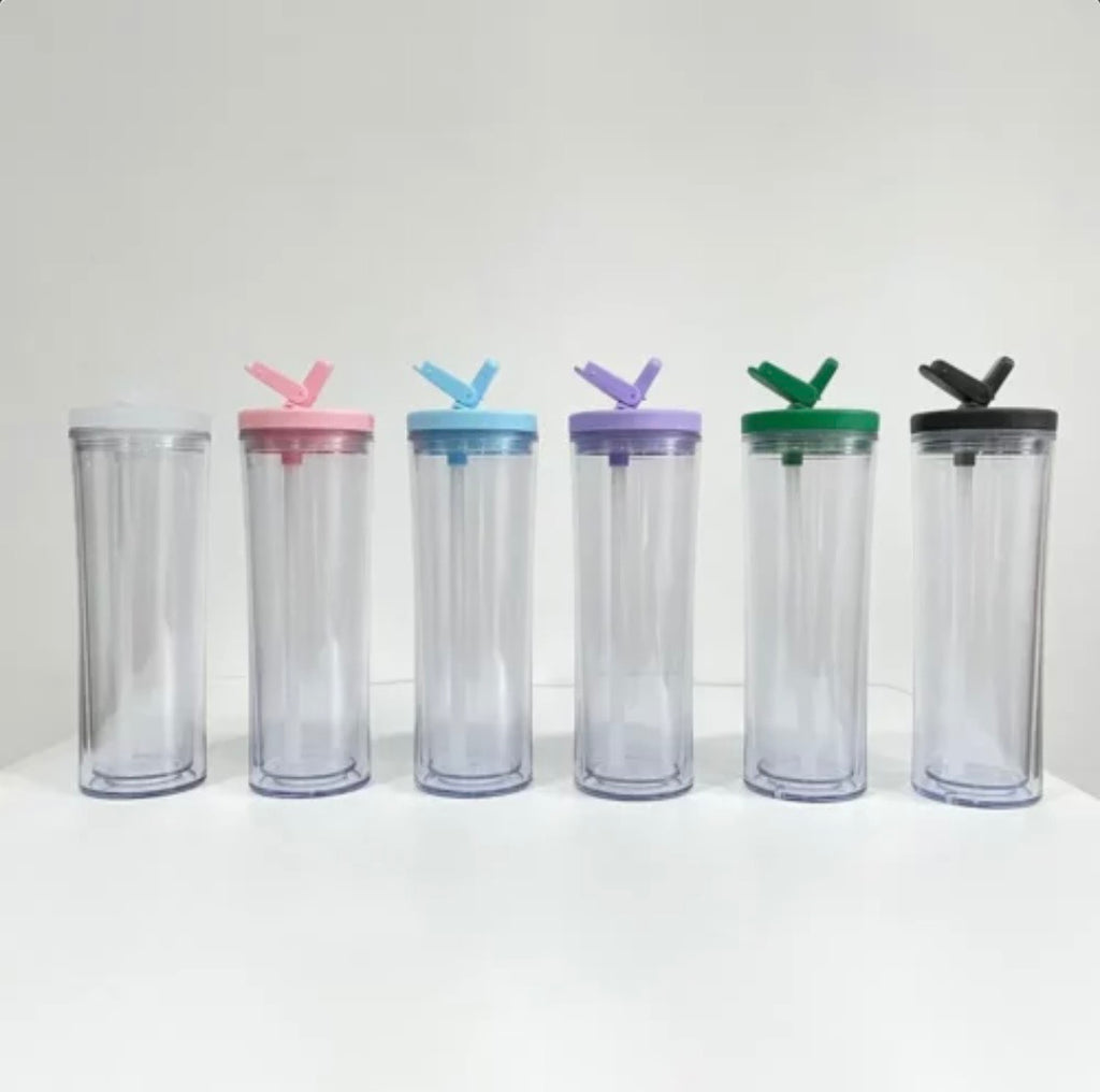 20oz Color Flip Straw