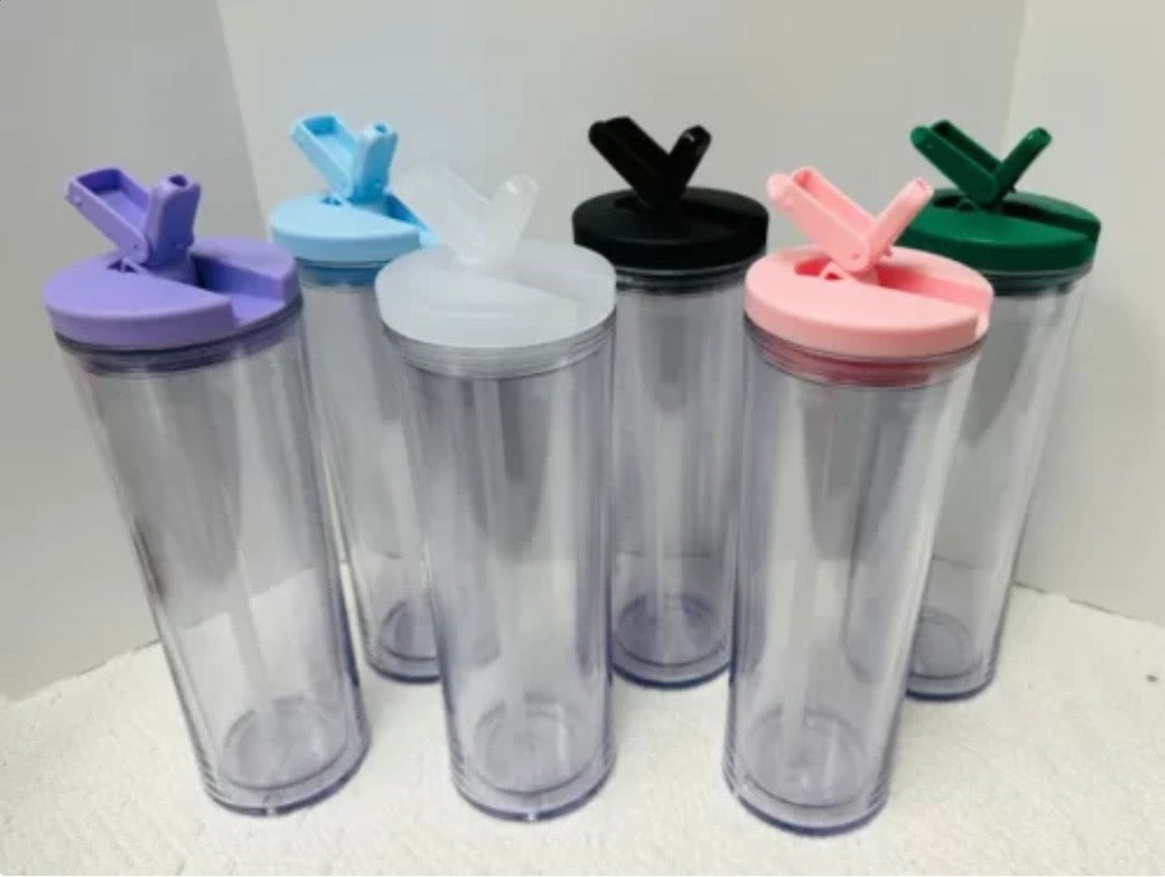 20oz Color Flip Straw