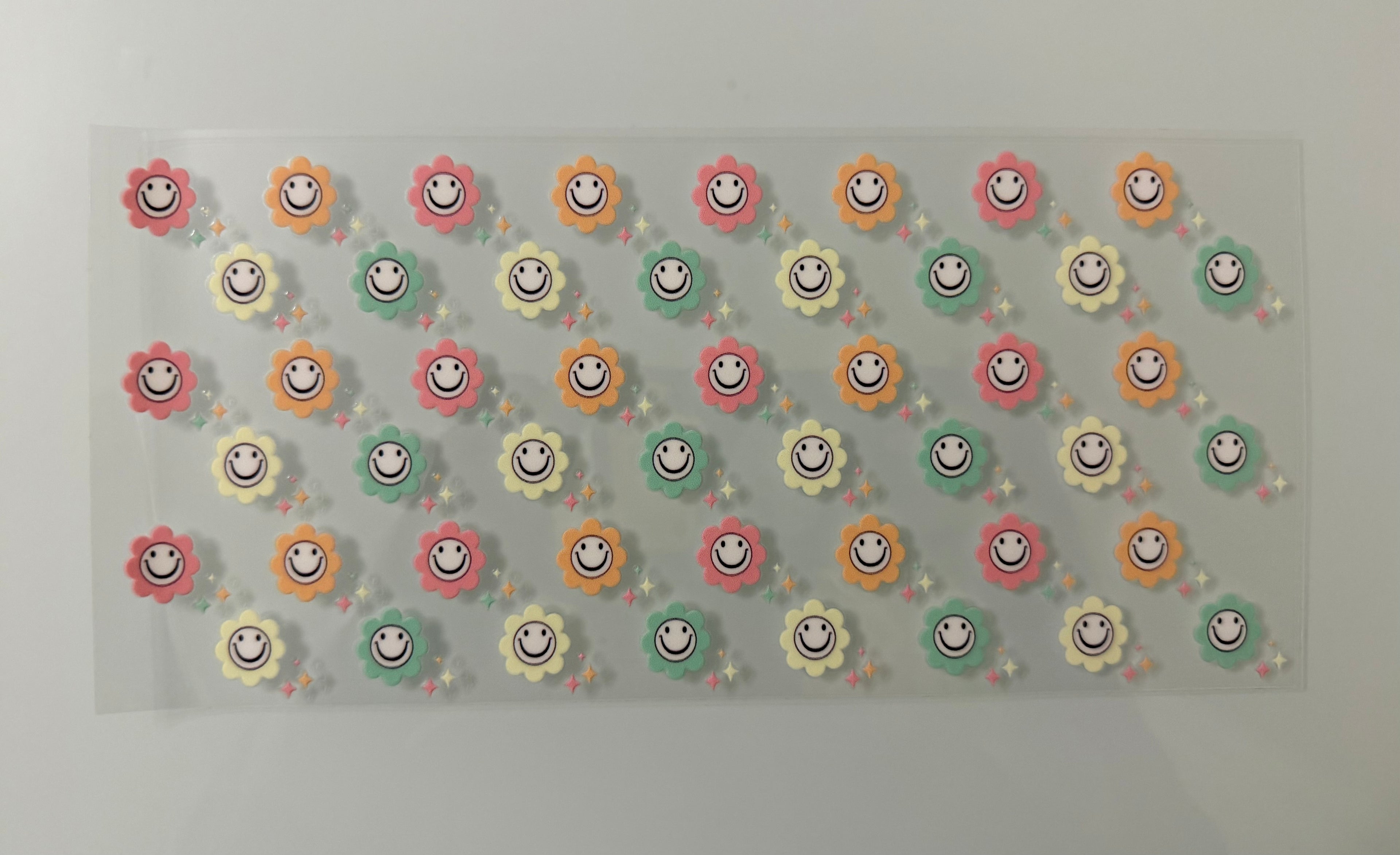 #83A Happy Flowers