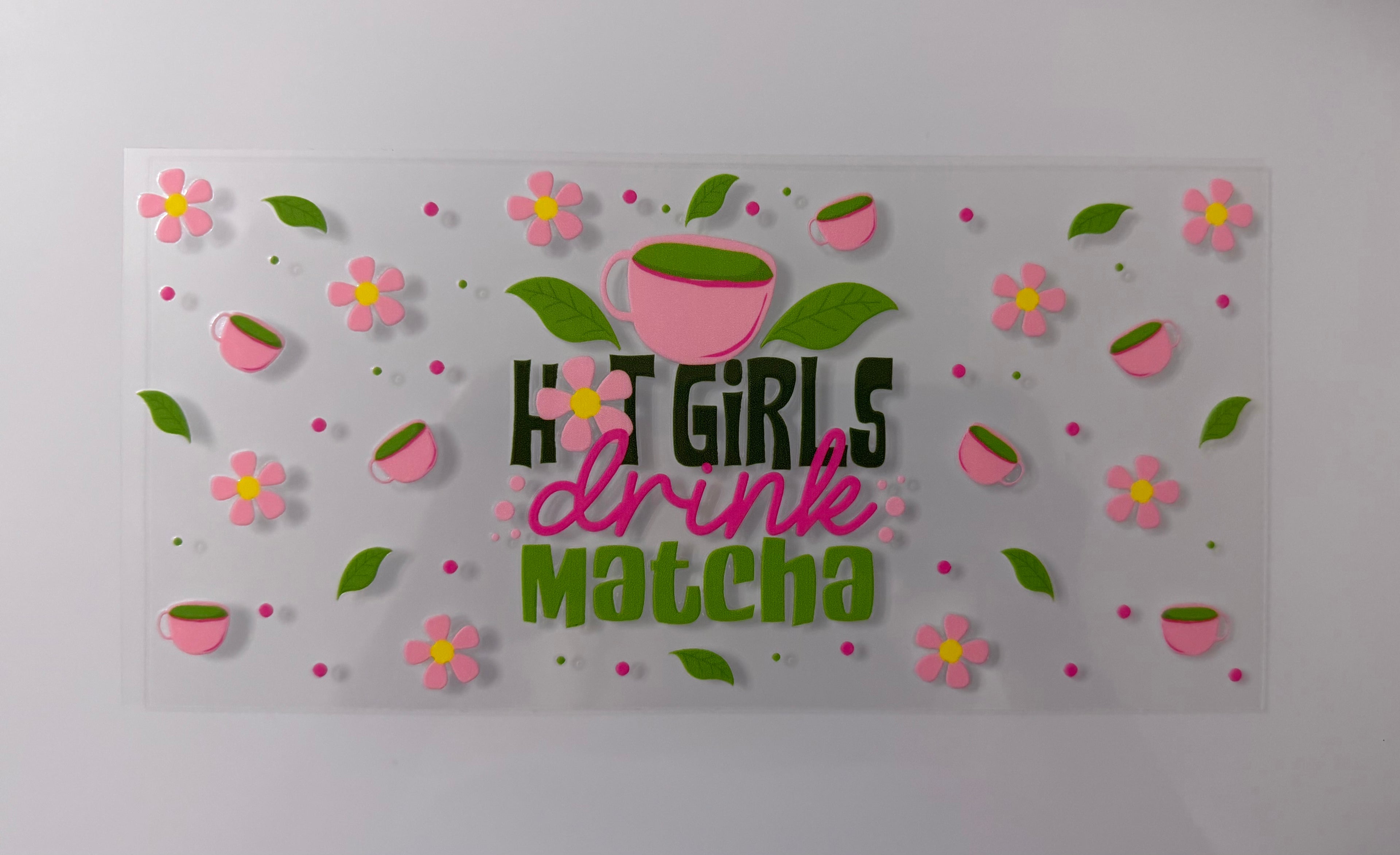 #37V Hot Girls Drink Matcha