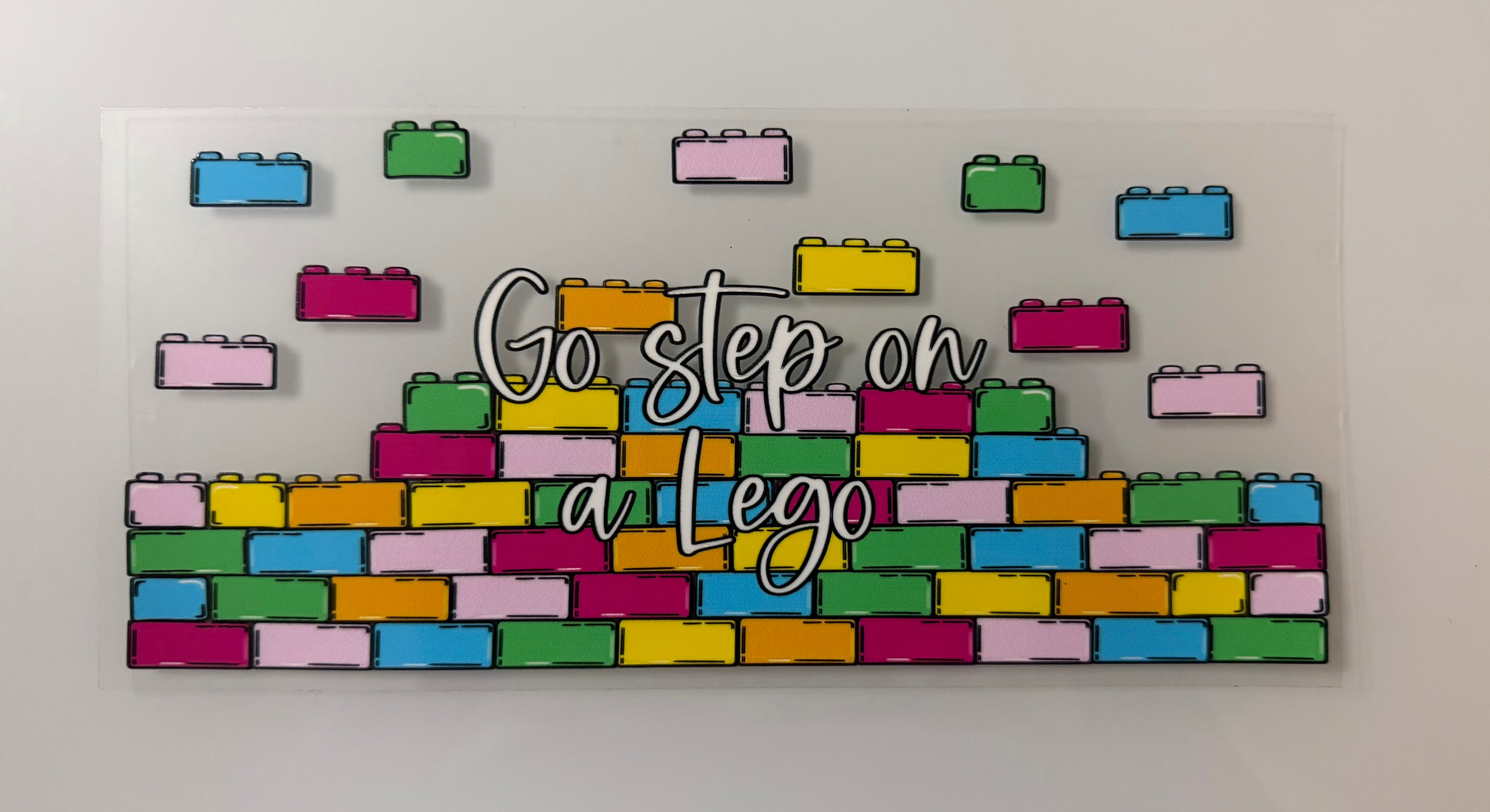 #43P Go Step On a Lego