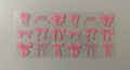 #78B Heart Bows