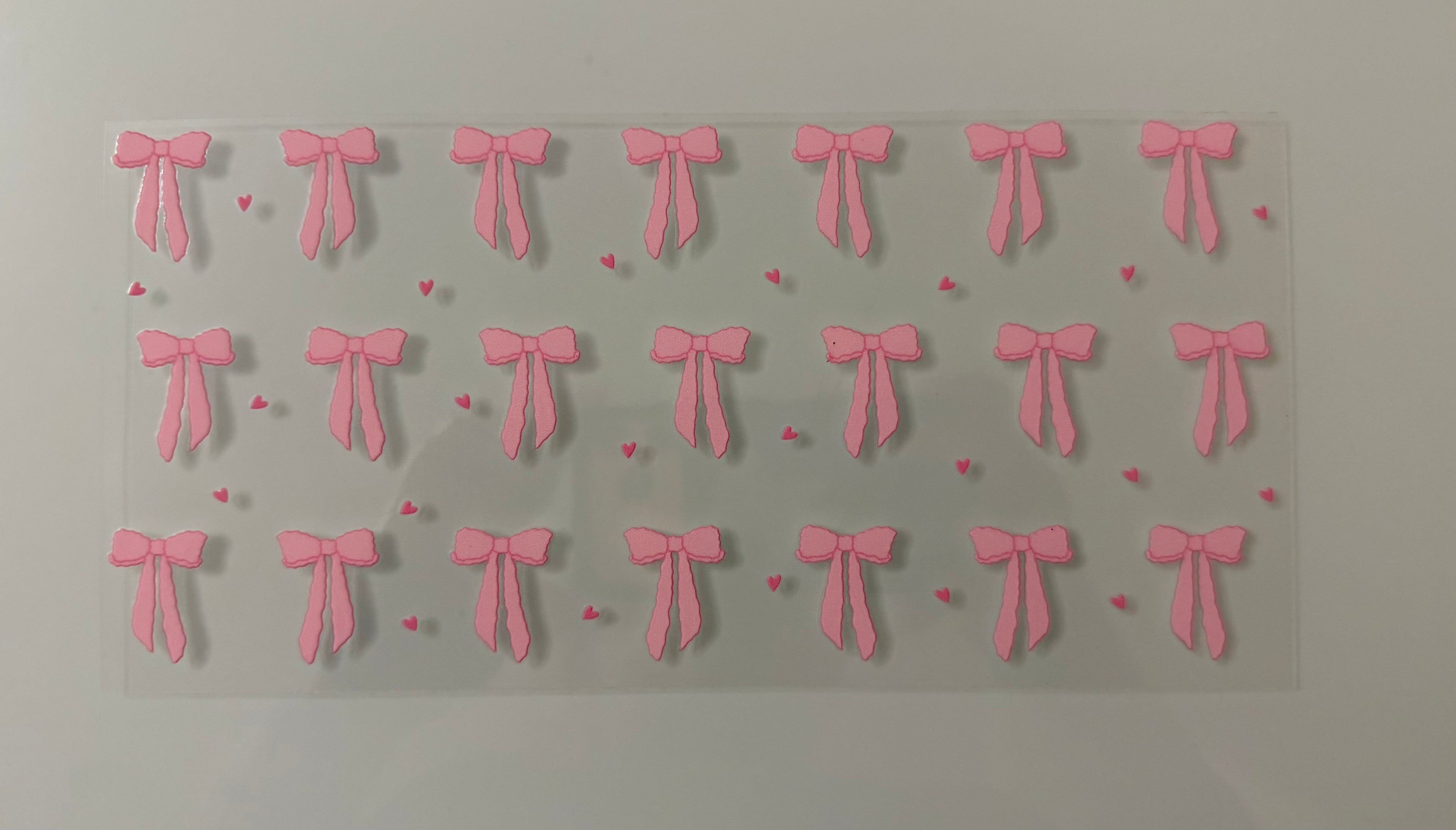 #80B Heart Bows