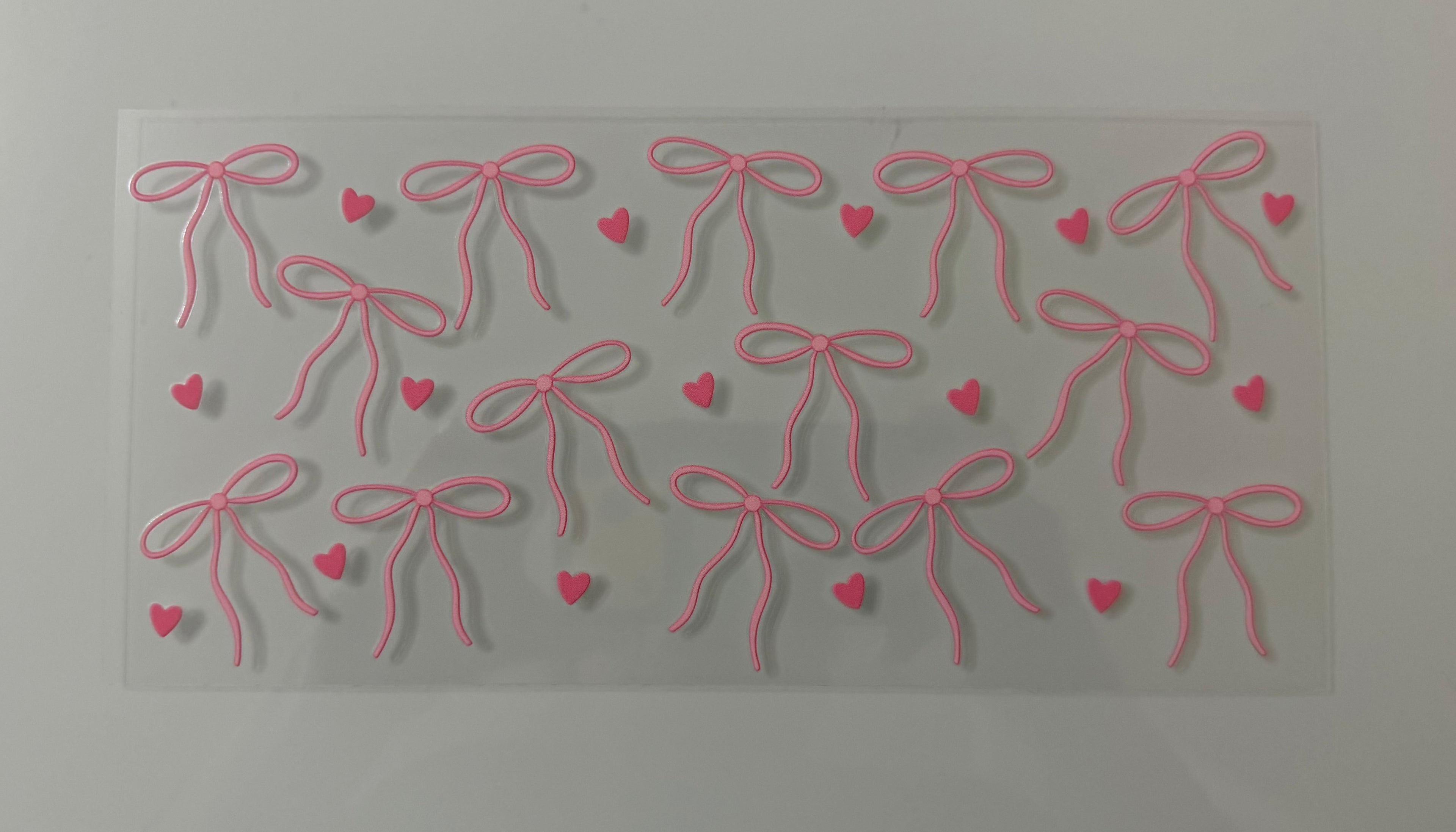 #82B Heart Bows