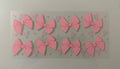 #86B Heart Bows