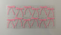#89B Heart Bows