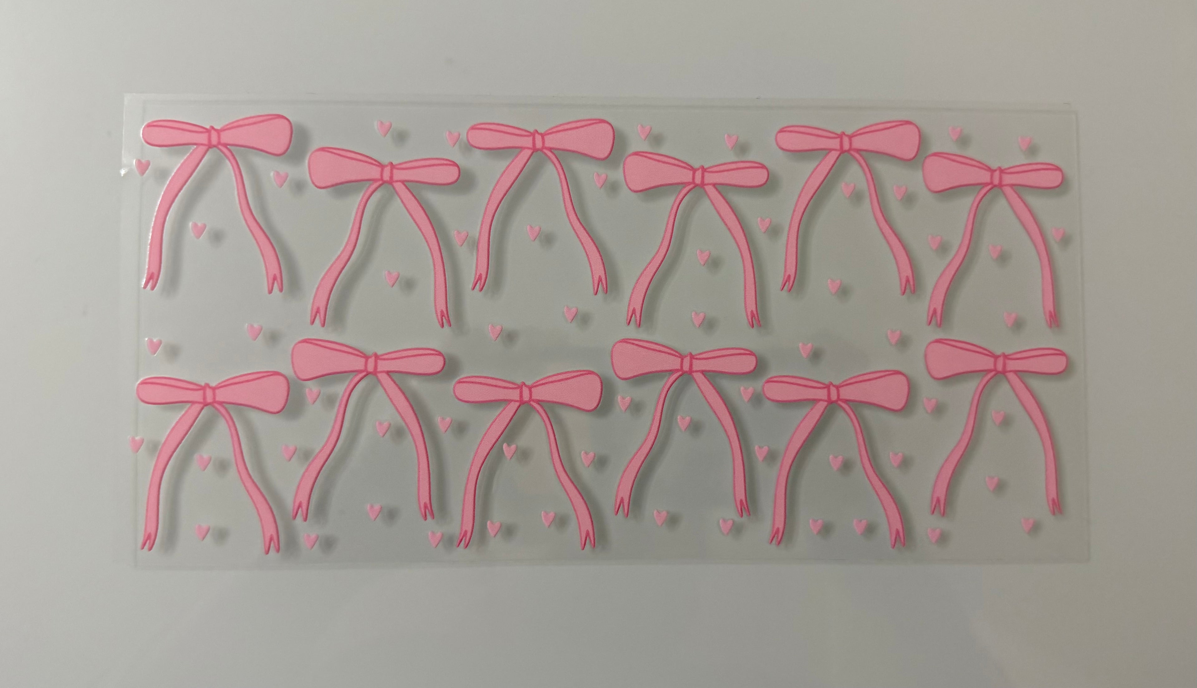 #89B Heart Bows